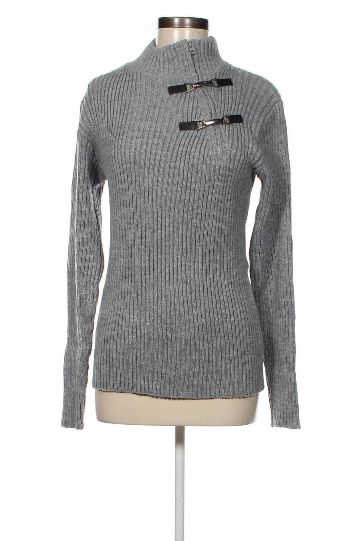 Damenpullover, Größe M, Farbe Grau, Preis 12,49 €