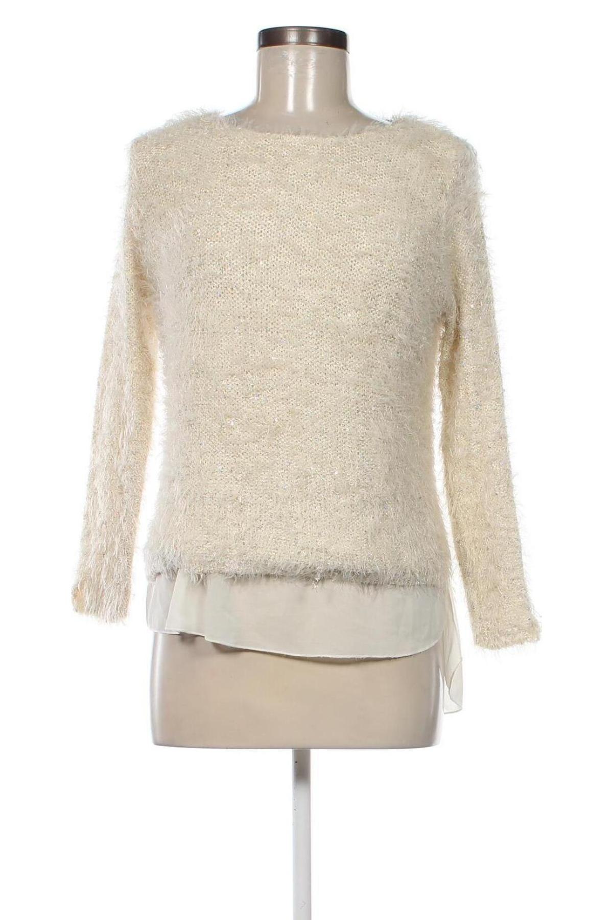 Γυναικείο πουλόβερ, Μέγεθος M, Χρώμα Εκρού, Τιμή 5,64 €