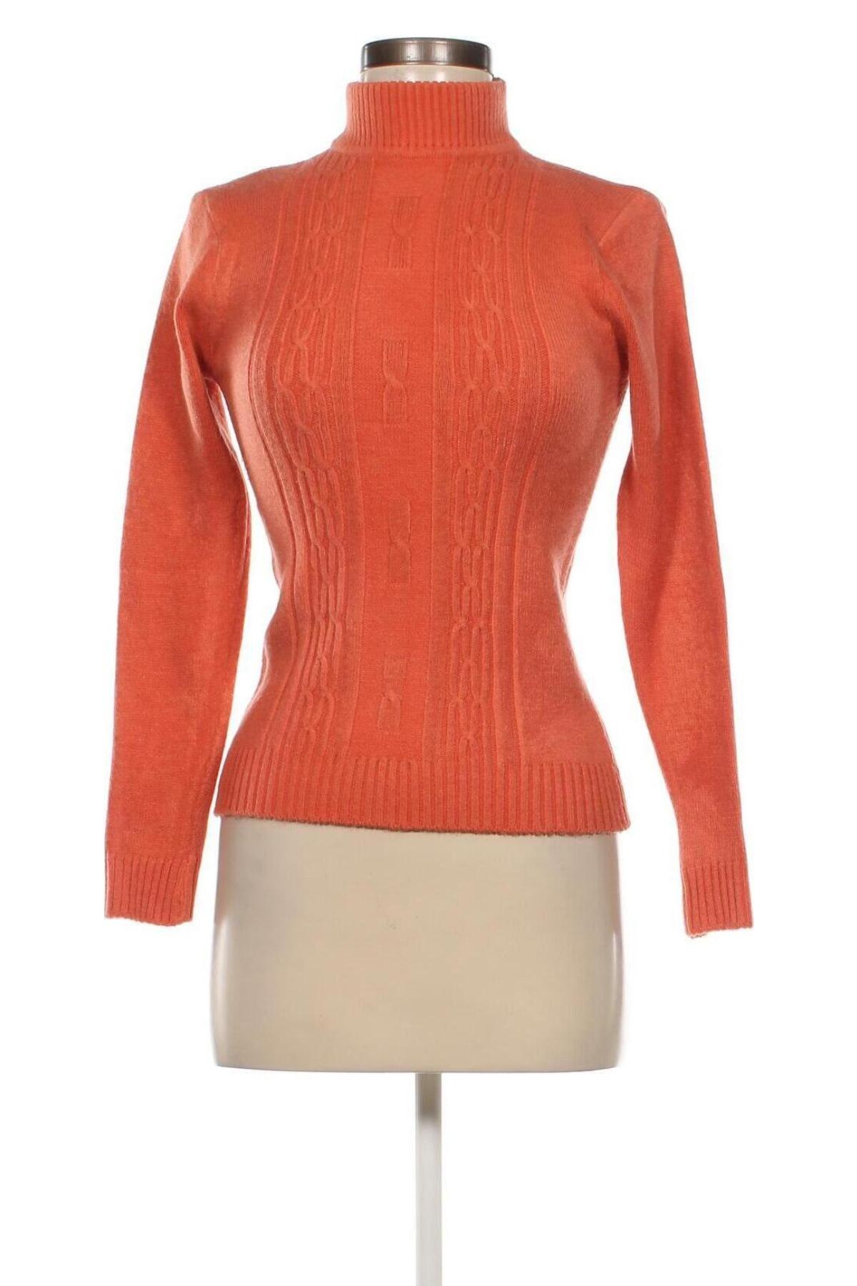 Damenpullover, Größe S, Farbe Orange, Preis 10,48 €