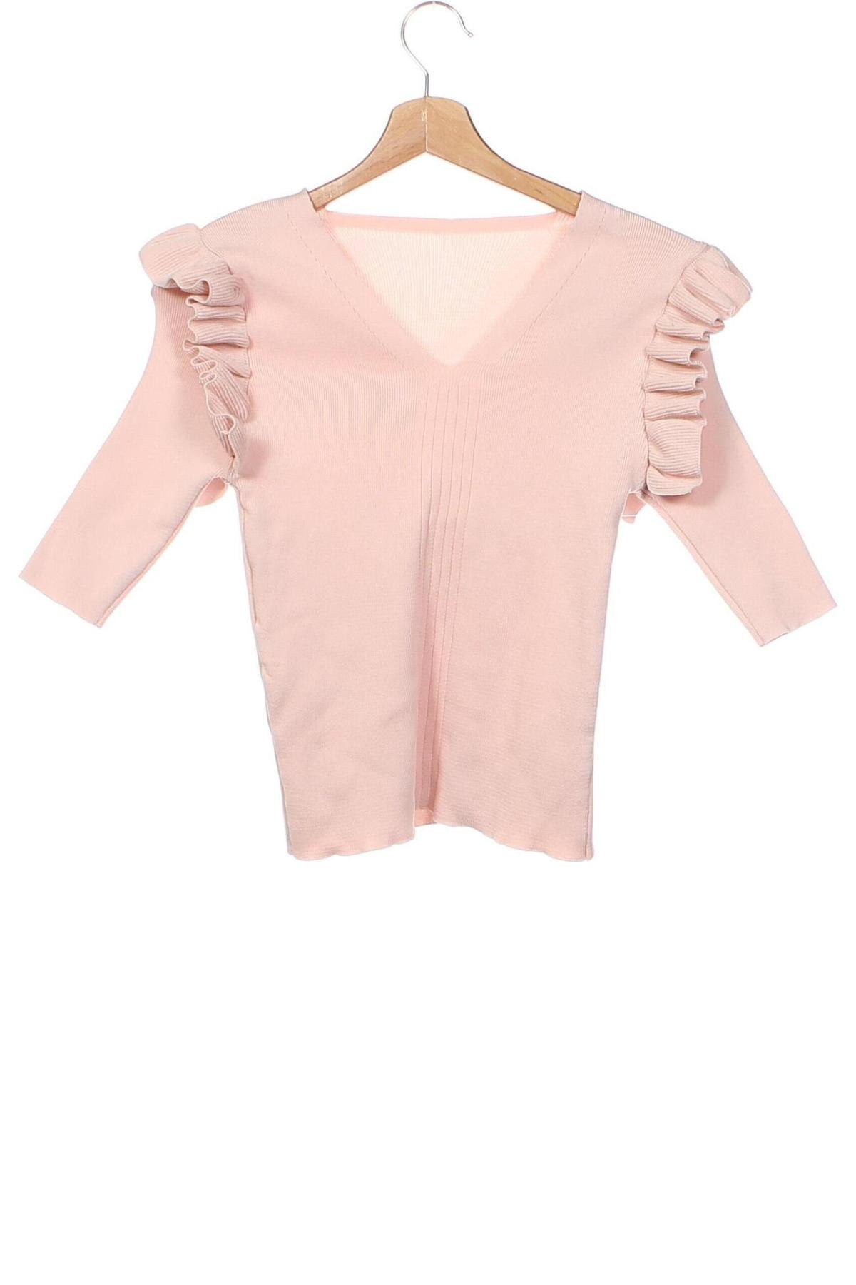 Дамски пуловер, Размер XS, Цвят Розов, Цена 19,99 лв.