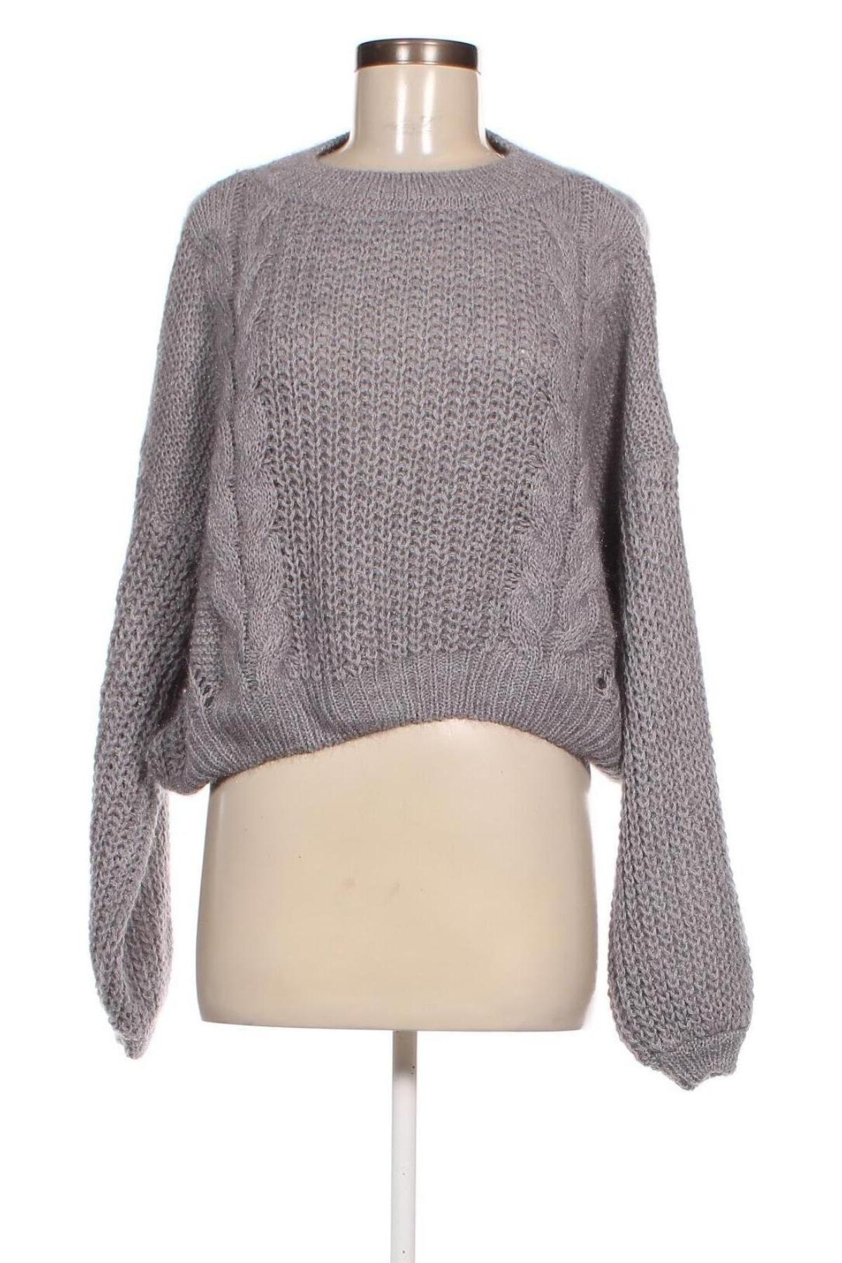 Γυναικείο πουλόβερ, Μέγεθος L, Χρώμα Γκρί, Τιμή 8,07 €