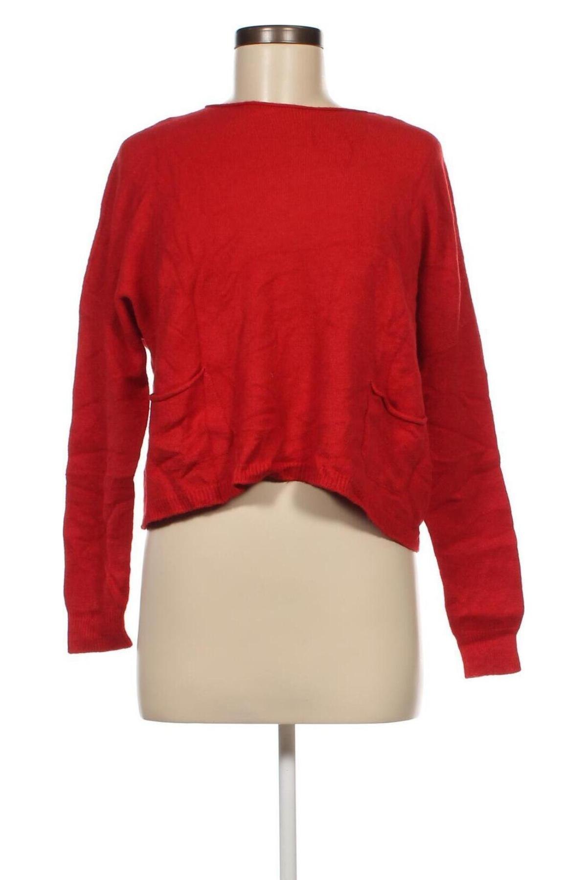 Damenpullover, Größe M, Farbe Rot, Preis € 11,10