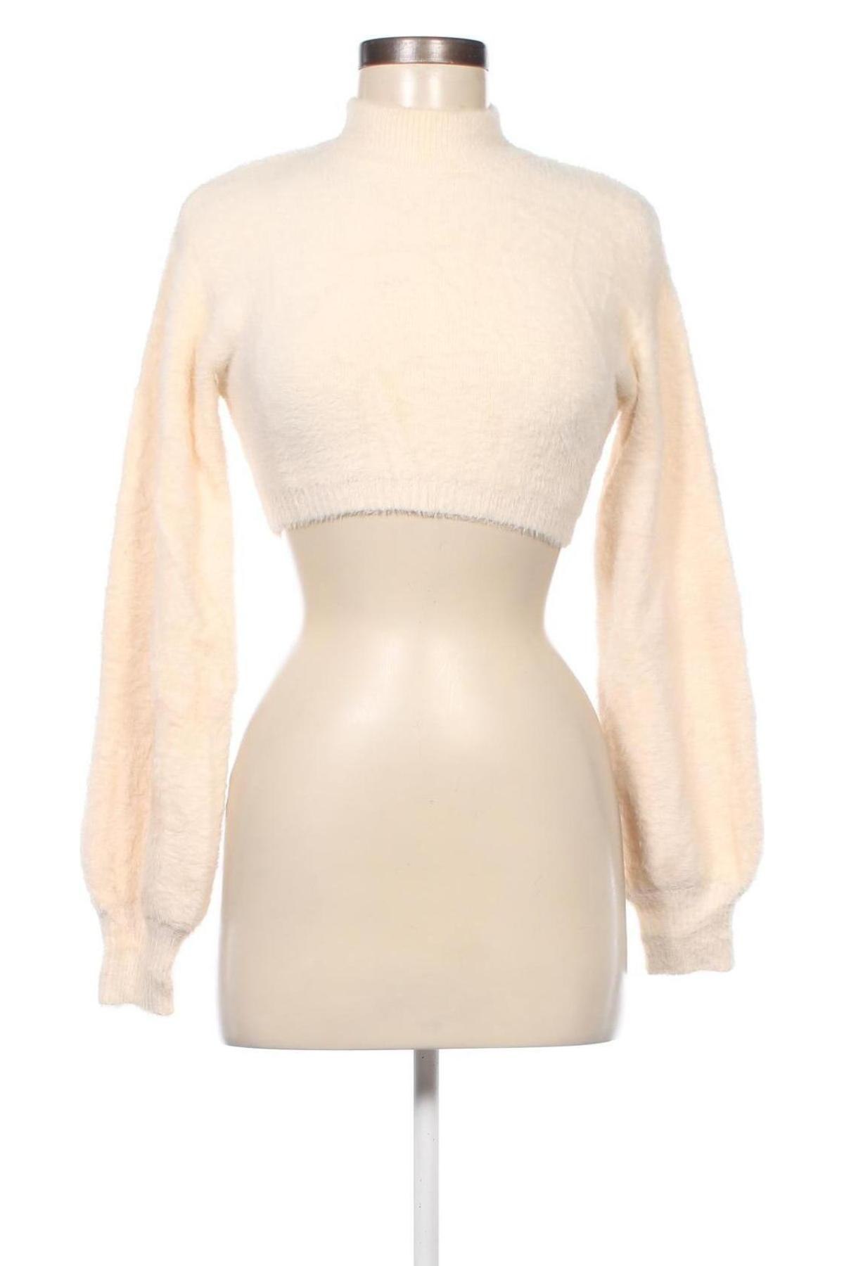 Γυναικείο πουλόβερ, Μέγεθος S, Χρώμα Εκρού, Τιμή 4,84 €