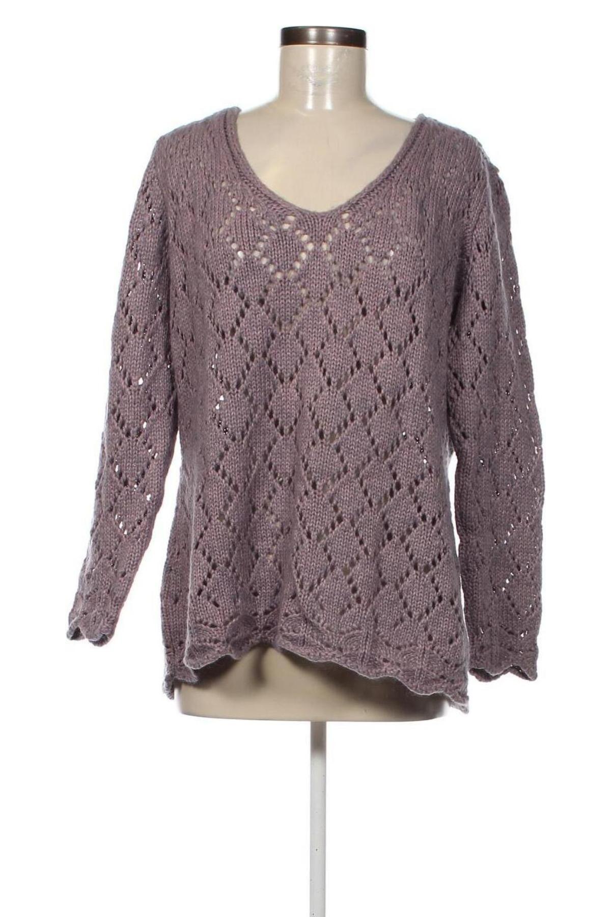 Damenpullover, Größe L, Farbe Lila, Preis 7,49 €