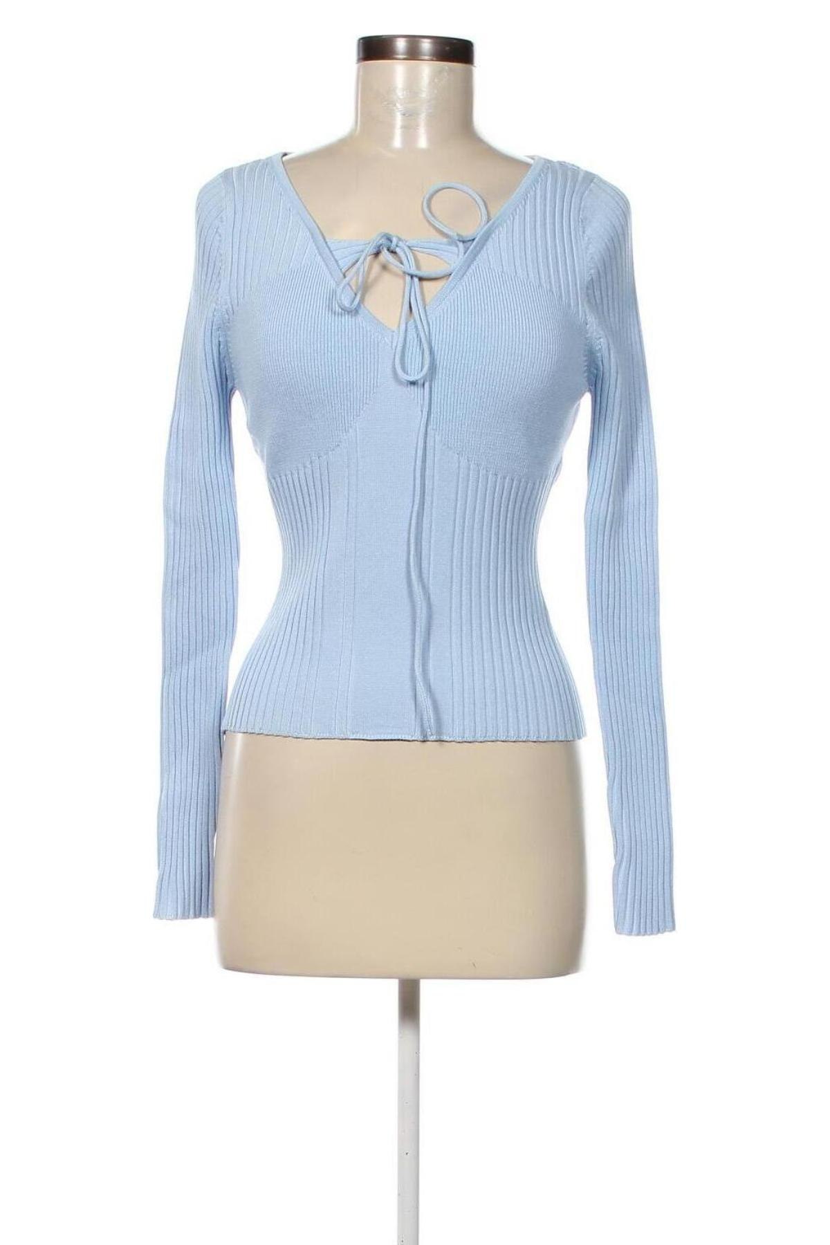 Дамски пуловер 4th & Reckless, Размер L, Цвят Син, Цена 27,90 лв.