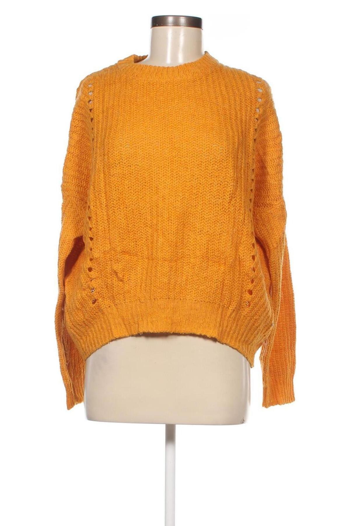 Дамски пуловер America Today, Размер M, Цвят Жълт, Цена 8,70 лв.