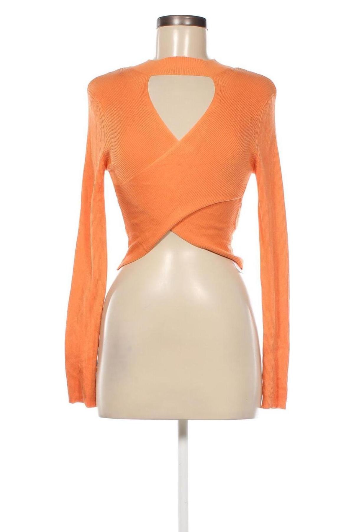 Γυναικείο πουλόβερ Amisu, Μέγεθος S, Χρώμα Πορτοκαλί, Τιμή 5,92 €