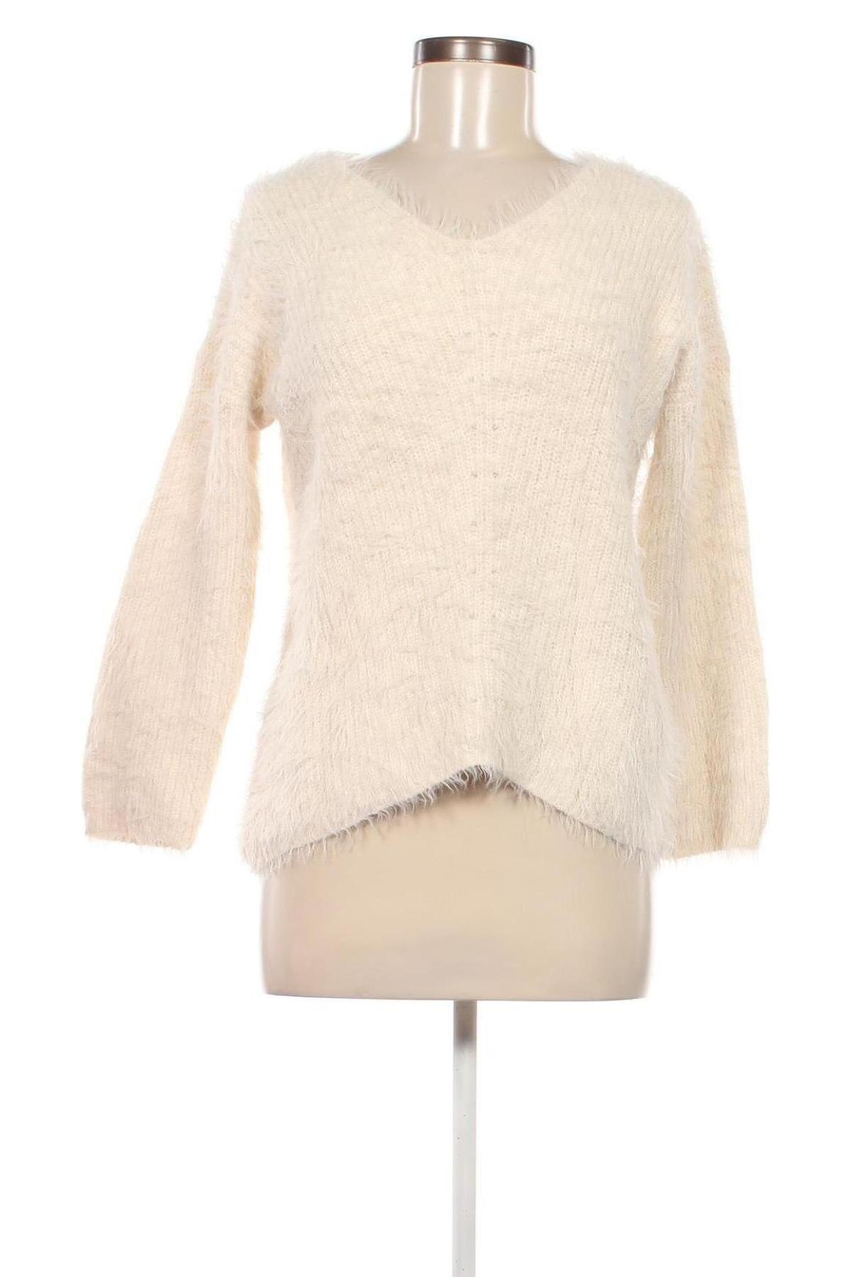 Γυναικείο πουλόβερ Atmosphere, Μέγεθος S, Χρώμα Εκρού, Τιμή 5,92 €