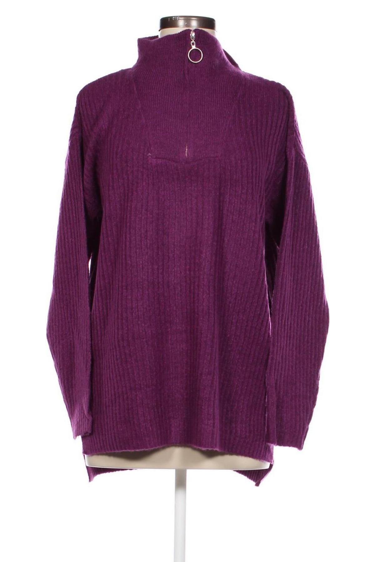 Дамски пуловер B.Young, Размер M, Цвят Лилав, Цена 34,65 лв.