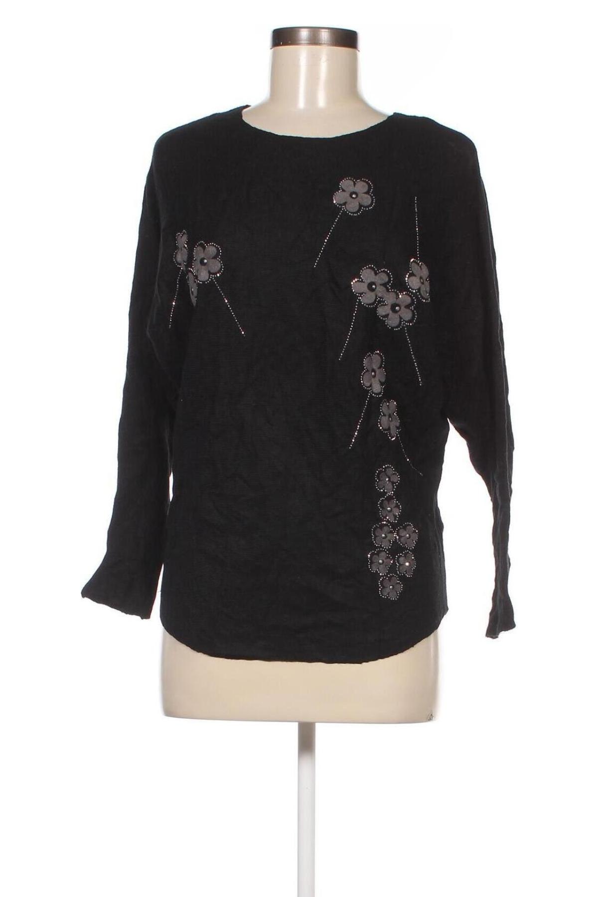 Дамски пуловер Belcci, Размер L, Цвят Черен, Цена 8,70 лв.