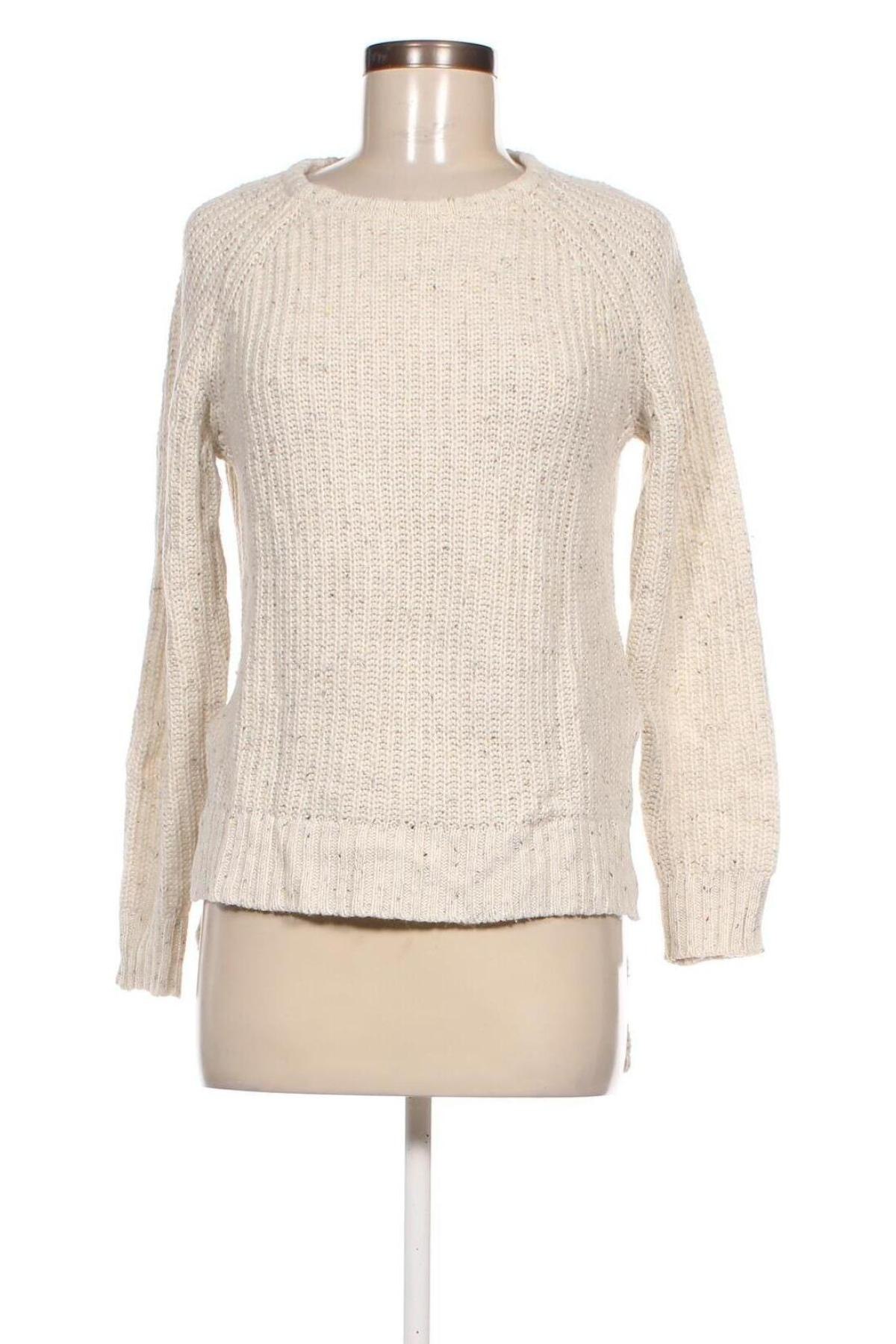 Дамски пуловер Bershka, Размер M, Цвят Екрю, Цена 8,41 лв.