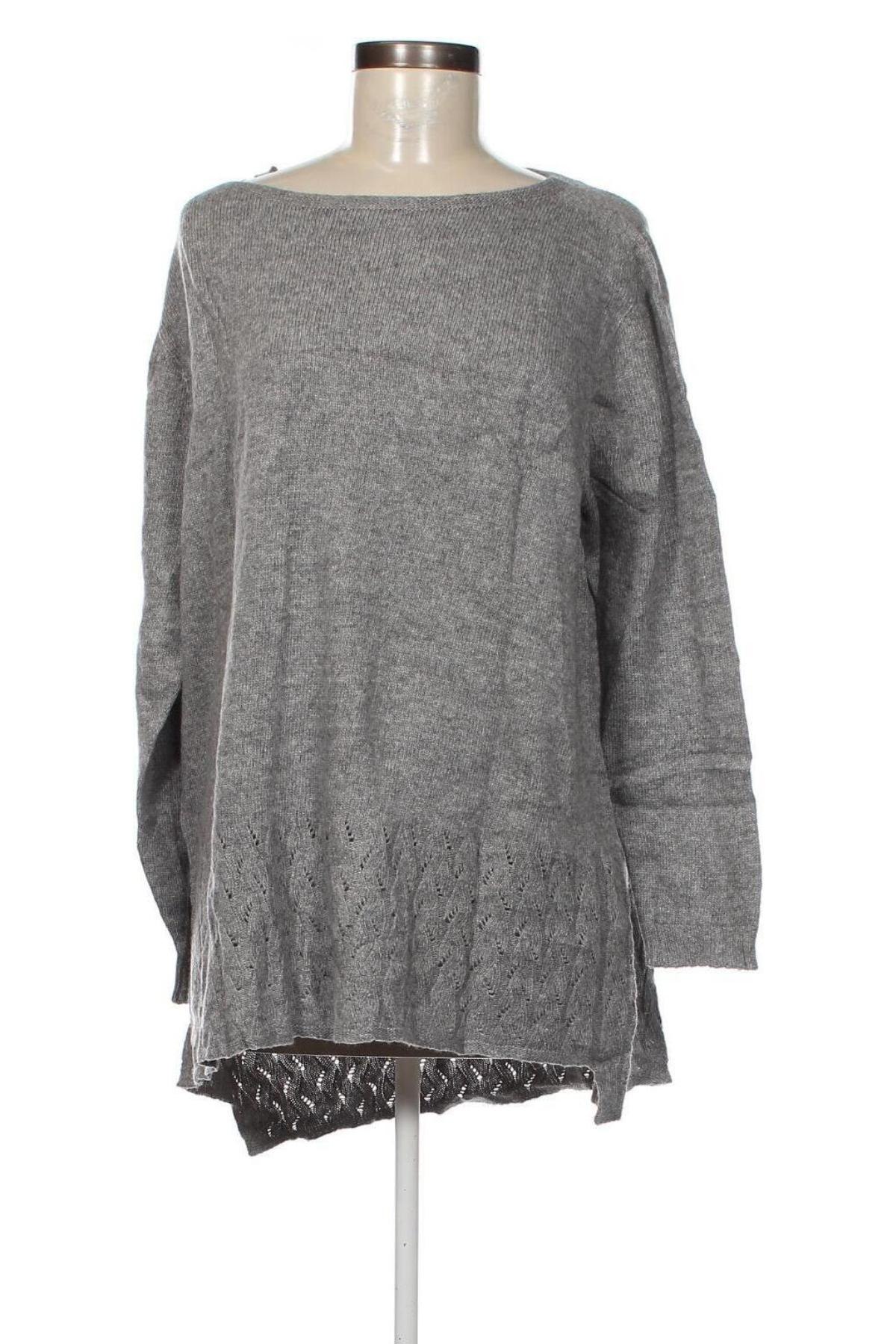 Дамски пуловер Cassis, Размер XL, Цвят Сив, Цена 22,14 лв.