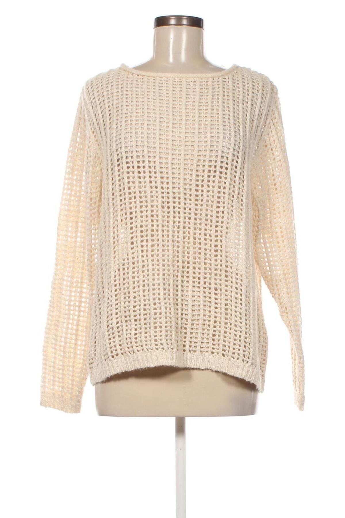 Дамски пуловер Cecil, Размер XL, Цвят Екрю, Цена 16,40 лв.