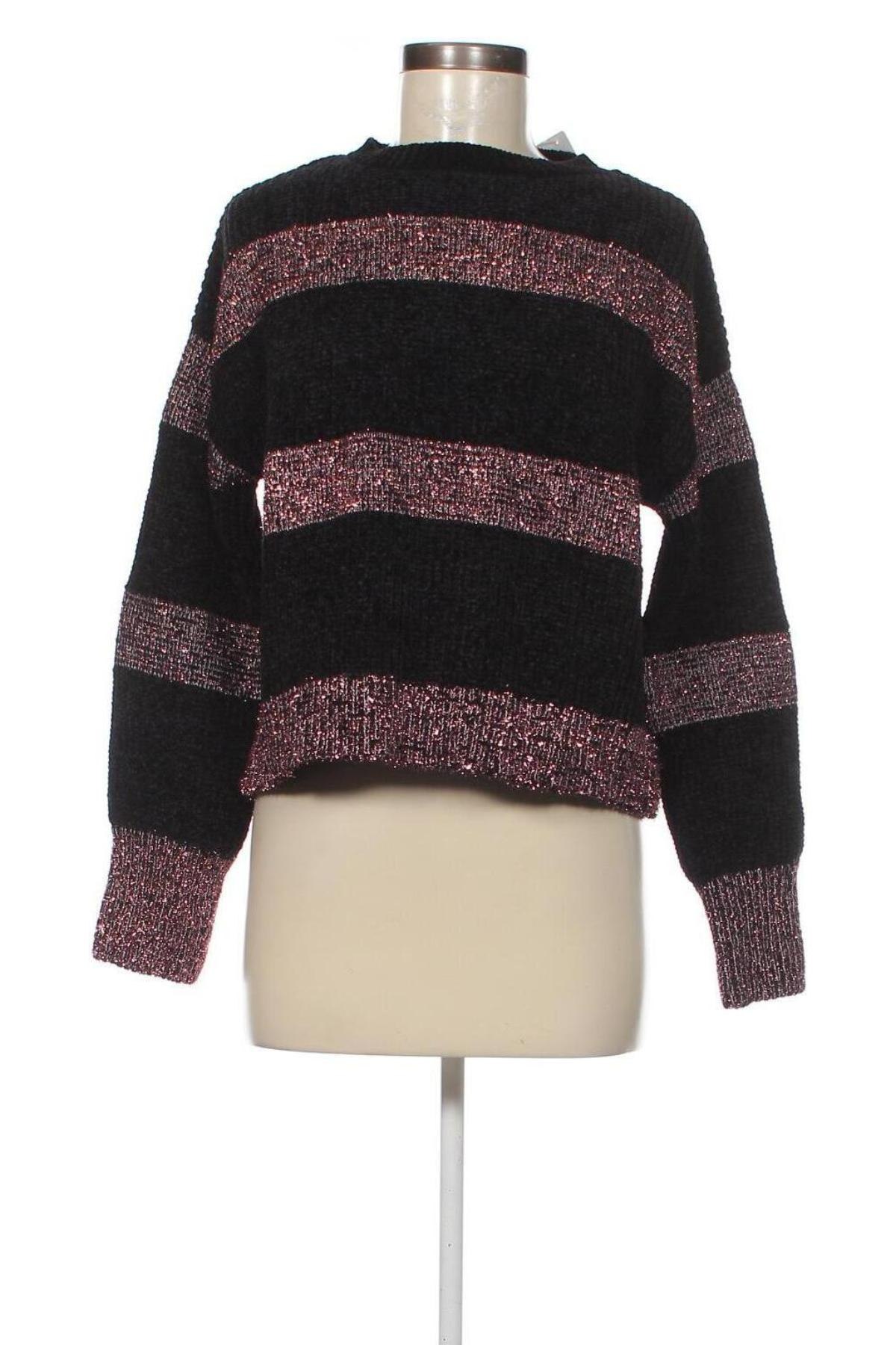 Дамски пуловер Clockhouse, Размер XS, Цвят Черен, Цена 7,54 лв.