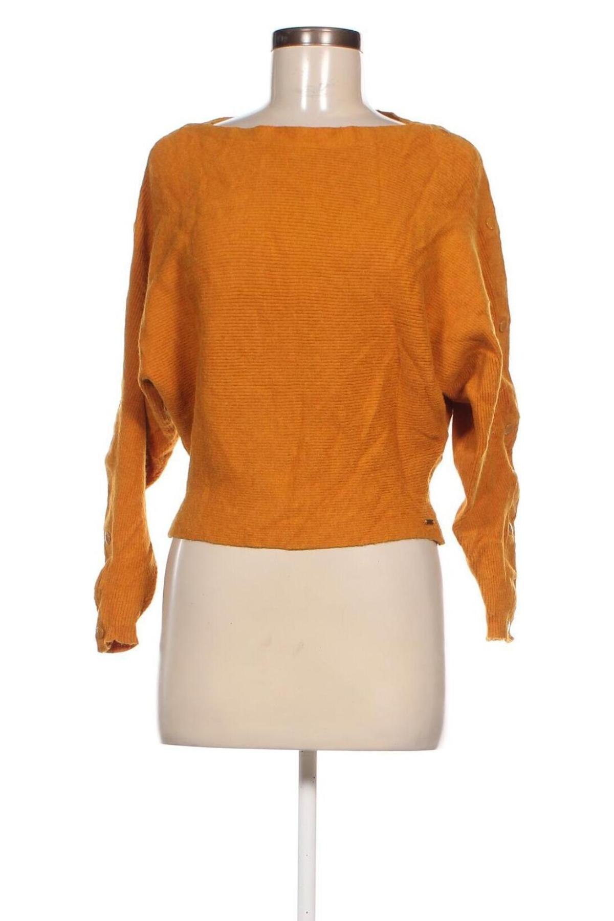 Дамски пуловер Cotton Club, Размер XS, Цвят Оранжев, Цена 8,41 лв.