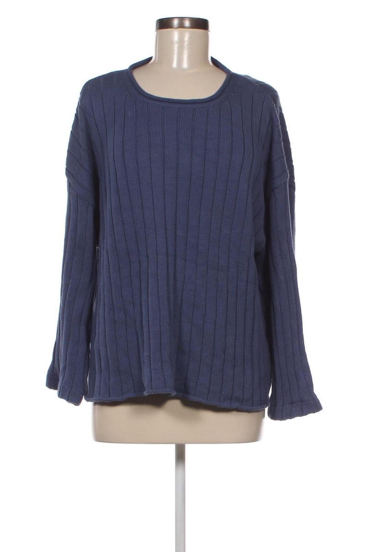 Damenpullover Deerberg, Größe L, Farbe Blau, Preis 10,79 €