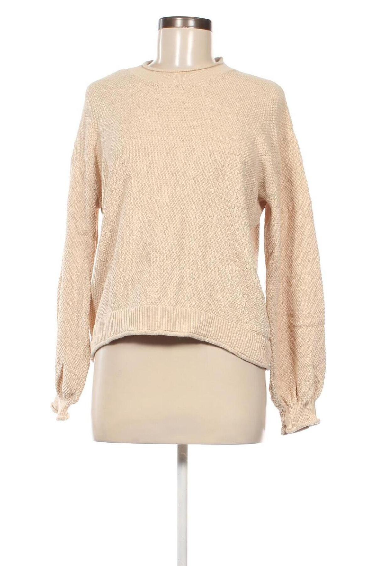 Дамски пуловер Design By Kappahl, Размер M, Цвят Бежов, Цена 8,61 лв.