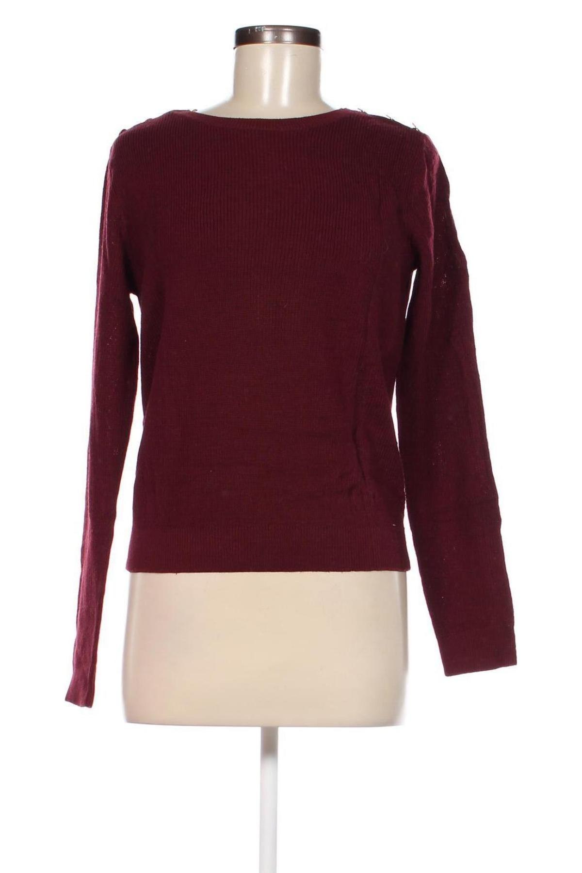 Γυναικείο πουλόβερ Easy Wear, Μέγεθος S, Χρώμα Κόκκινο, Τιμή 3,80 €