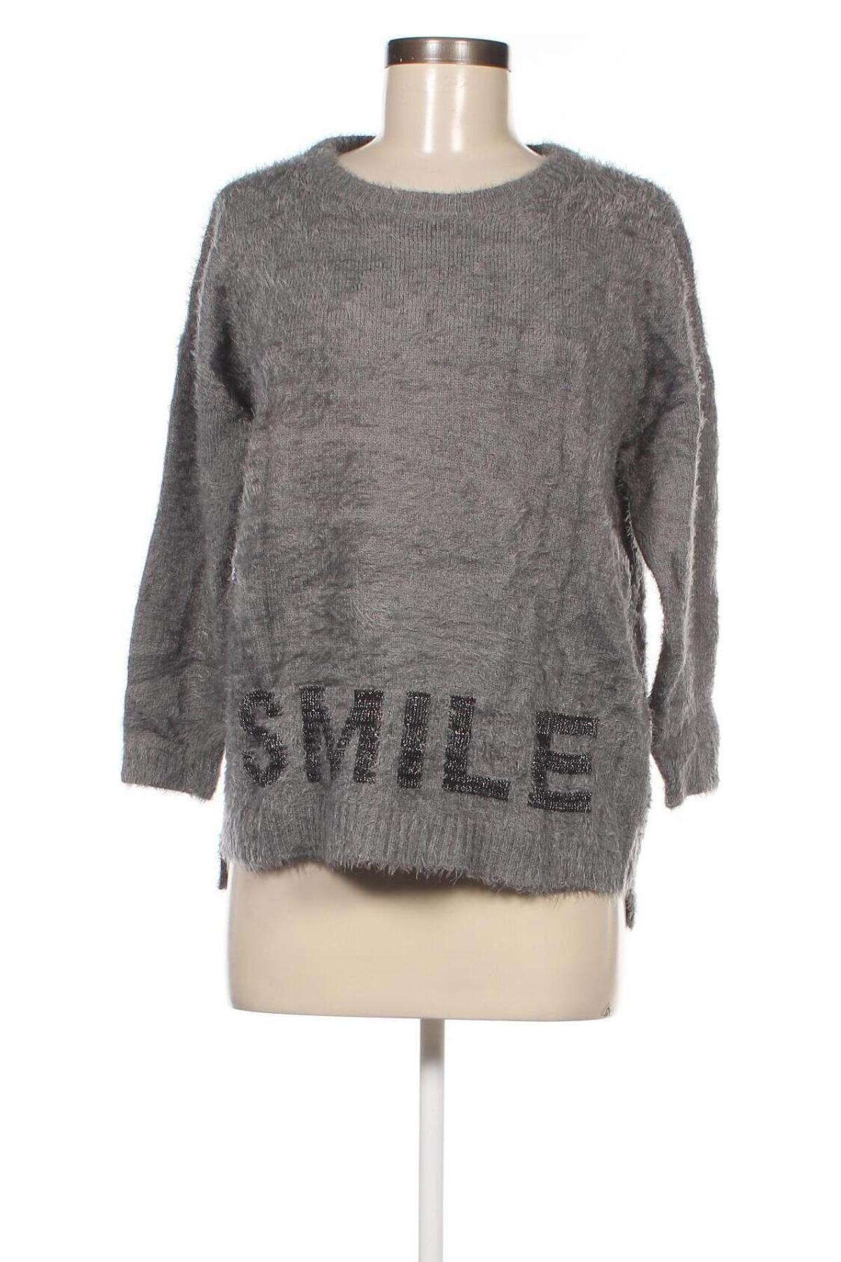 Γυναικείο πουλόβερ Easy Wear, Μέγεθος M, Χρώμα Γκρί, Τιμή 6,34 €