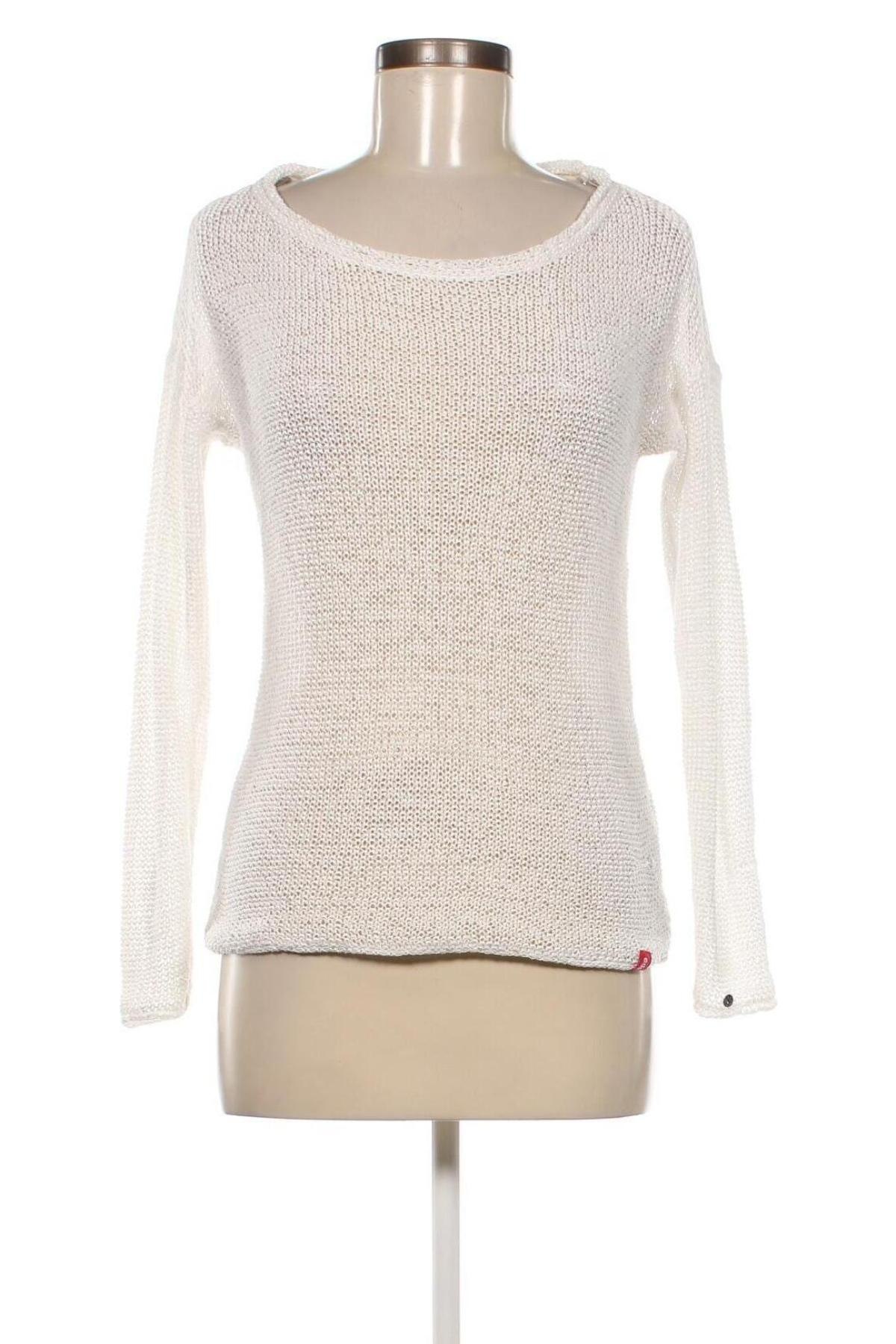 Дамски пуловер Edc By Esprit, Размер S, Цвят Екрю, Цена 22,23 лв.