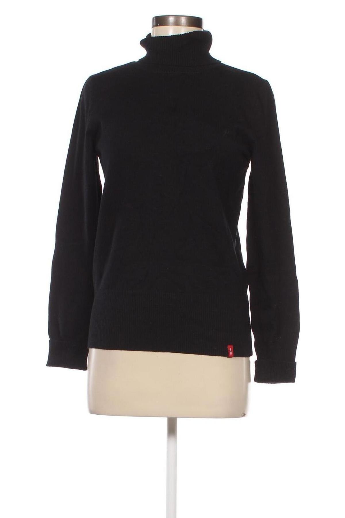 Γυναικείο πουλόβερ Edc By Esprit, Μέγεθος XL, Χρώμα Μαύρο, Τιμή 29,97 €