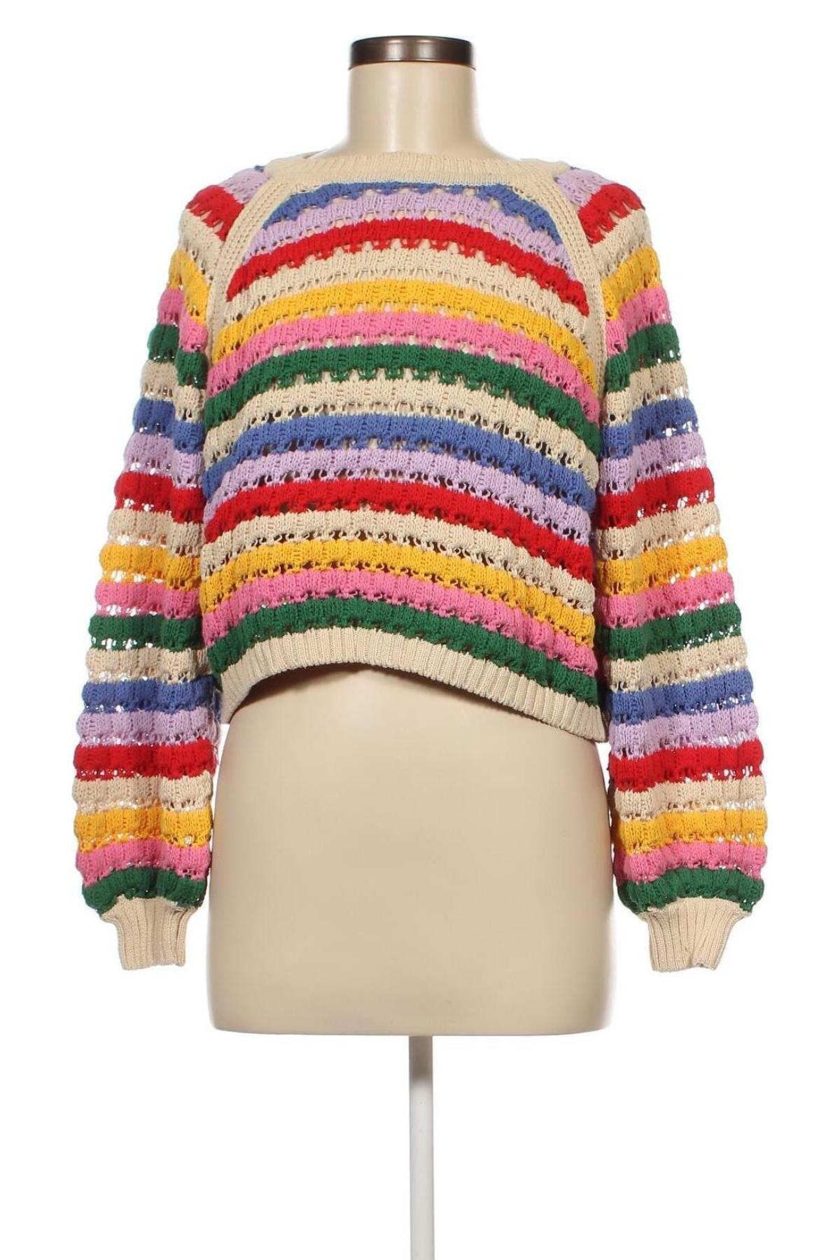 Дамски пуловер Edited, Размер M, Цвят Многоцветен, Цена 41,00 лв.