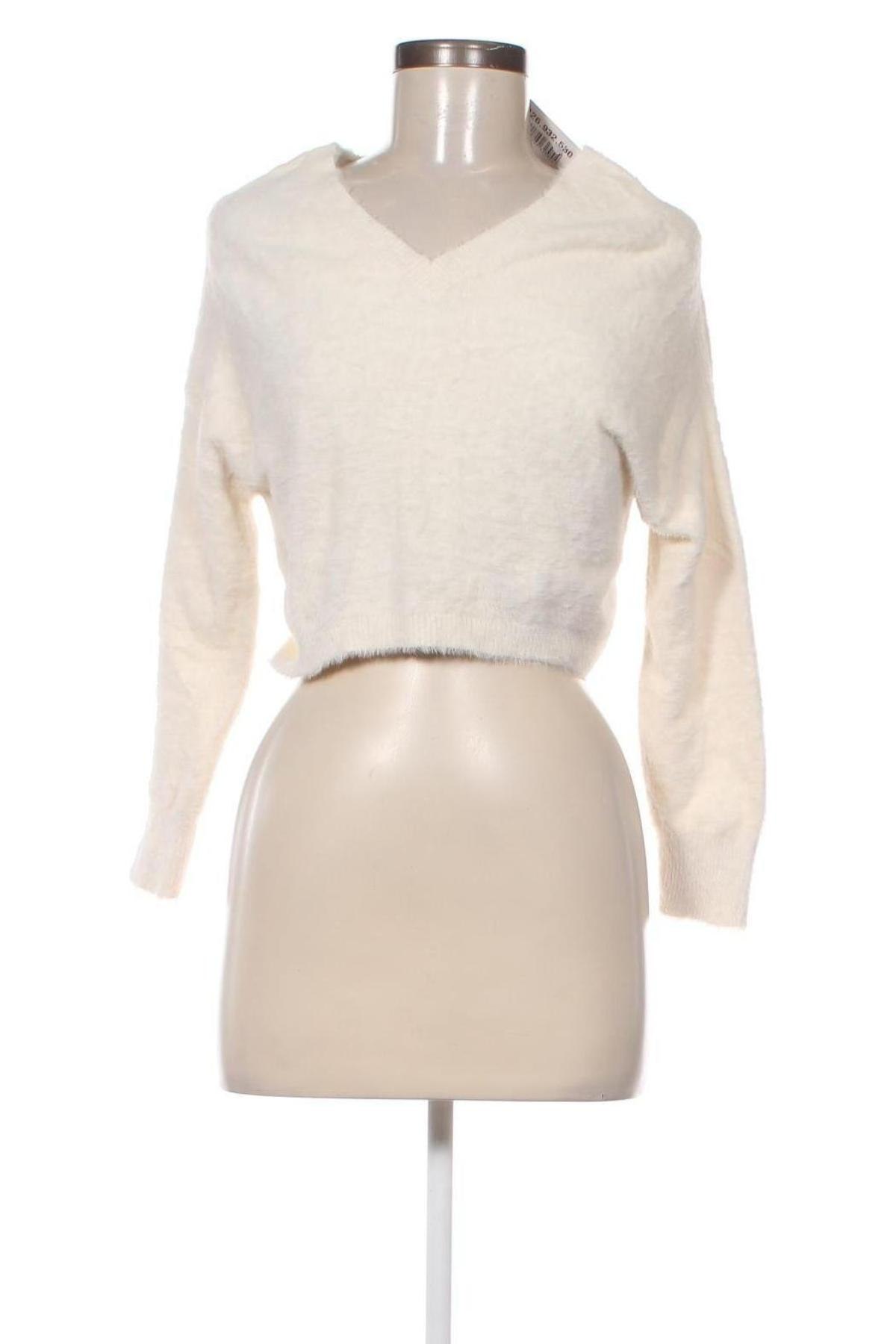 Γυναικείο πουλόβερ El Corte Ingles, Μέγεθος XXS, Χρώμα Λευκό, Τιμή 4,66 €