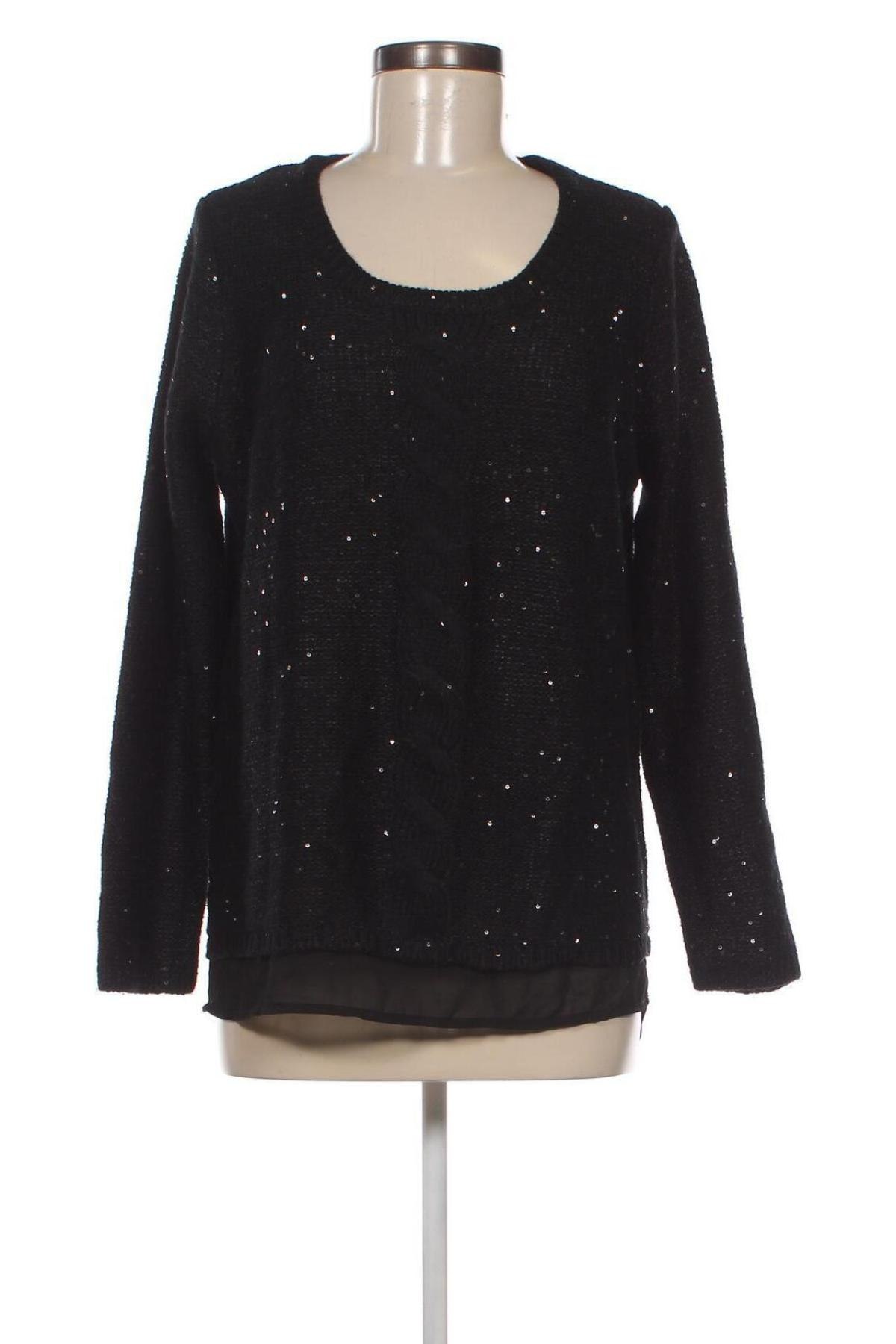 Дамски пуловер Esmara, Размер XL, Цвят Черен, Цена 8,41 лв.