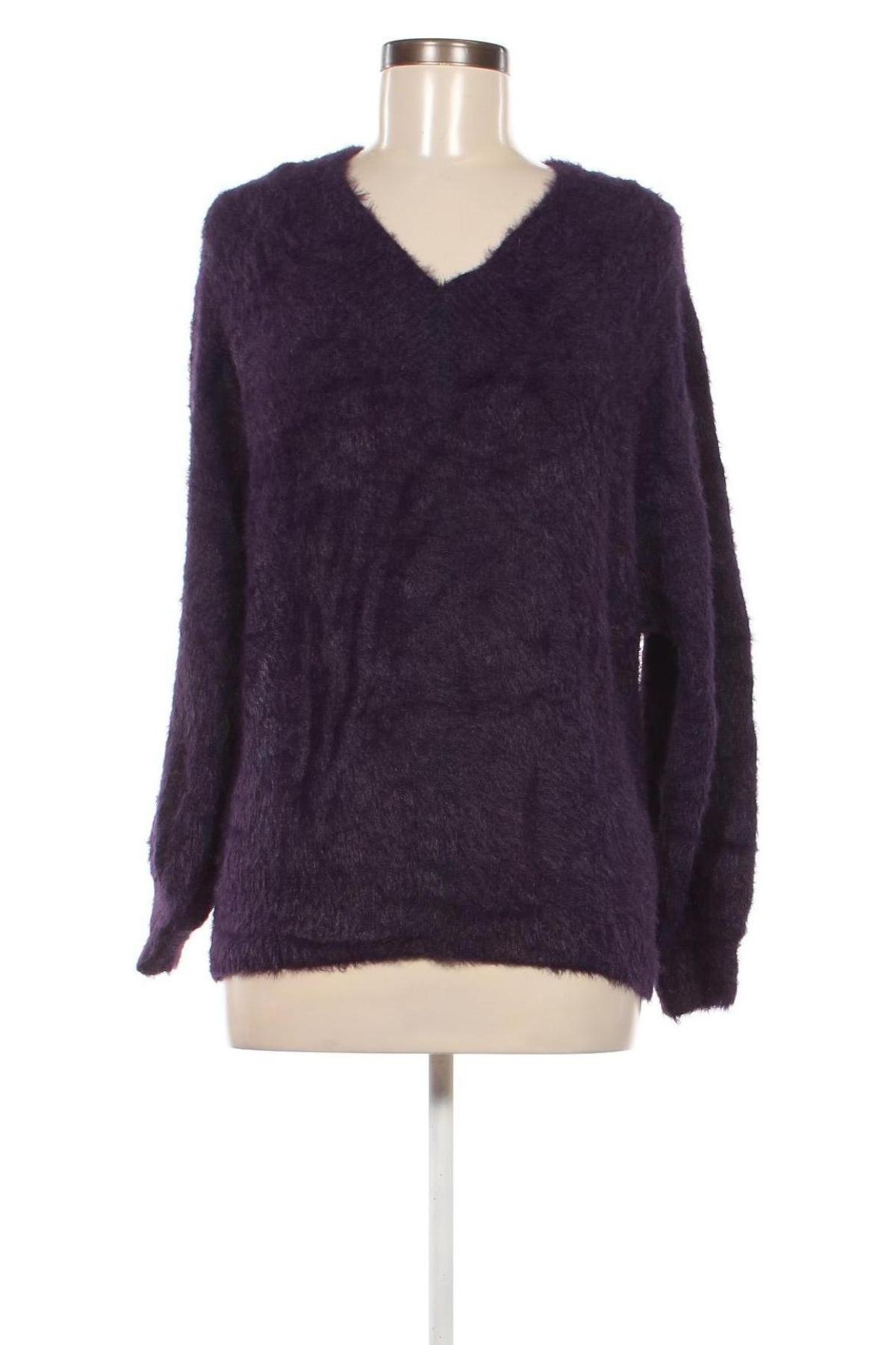 Γυναικείο πουλόβερ F&F, Μέγεθος L, Χρώμα Βιολετί, Τιμή 8,07 €