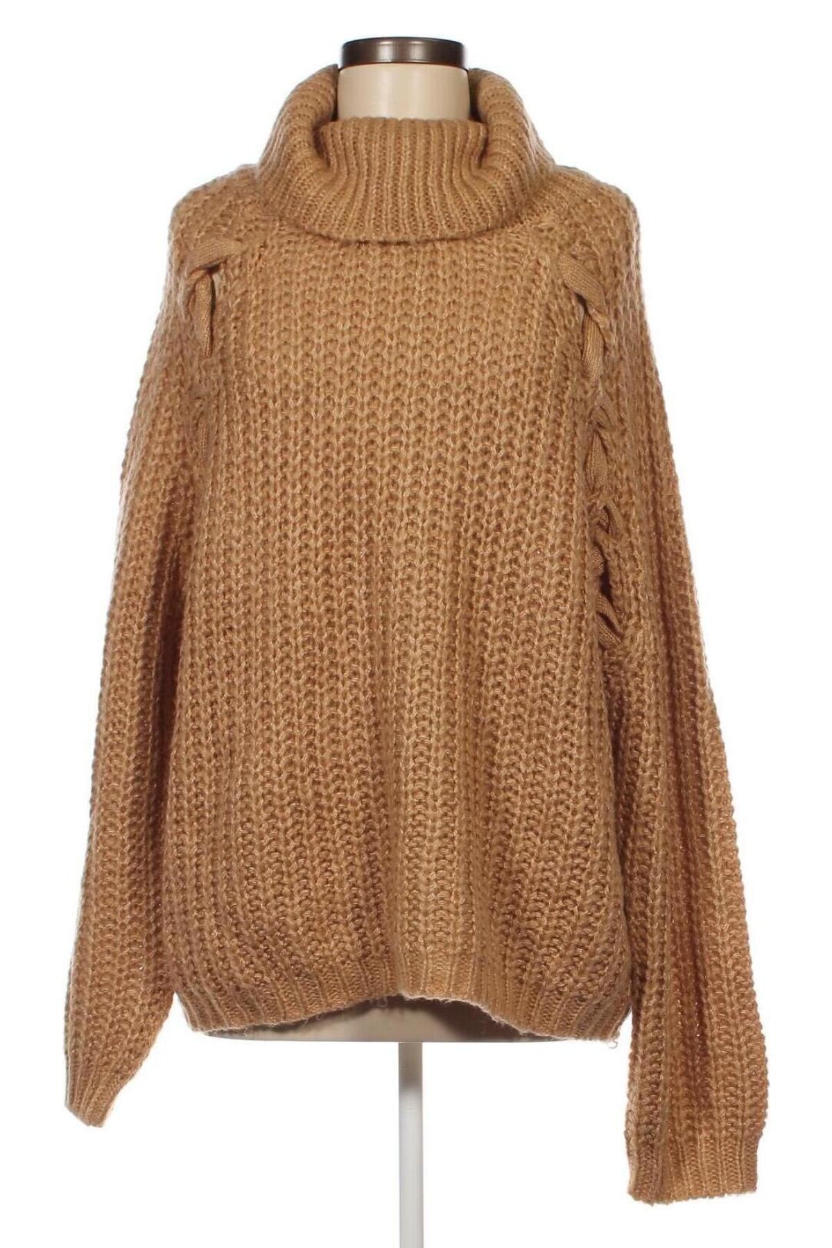 Γυναικείο πουλόβερ George, Μέγεθος XL, Χρώμα  Μπέζ, Τιμή 5,38 €