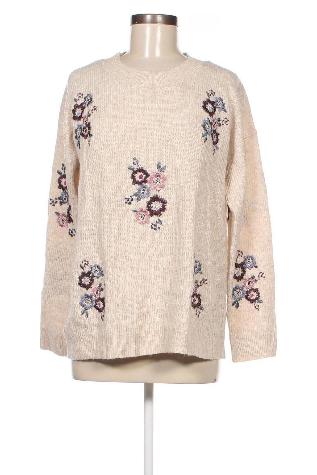 Дамски пуловер Gina, Размер XL, Цвят Бежов, Цена 29,00 лв.