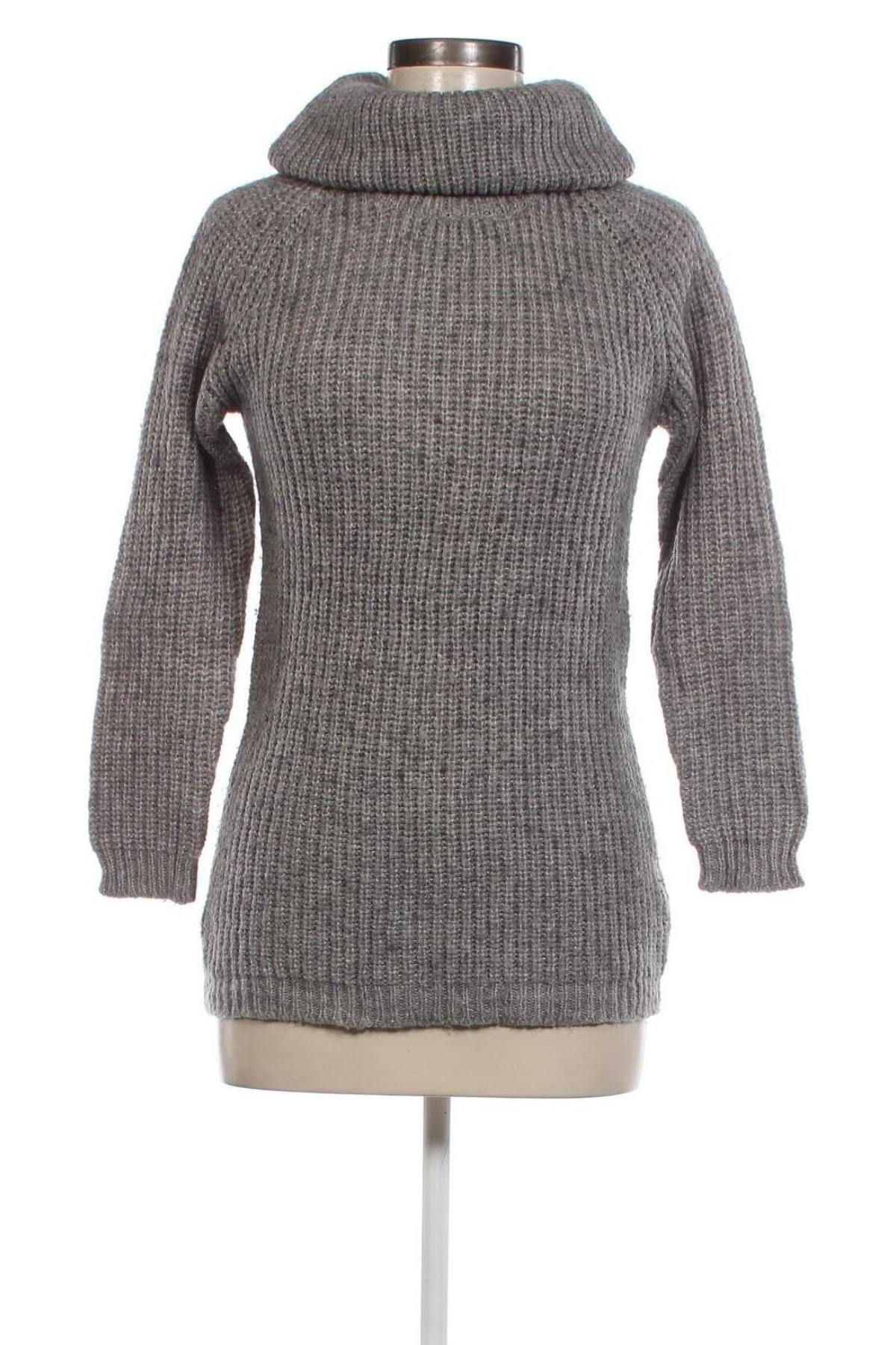 Γυναικείο πουλόβερ Gina Tricot, Μέγεθος XS, Χρώμα Γκρί, Τιμή 5,01 €