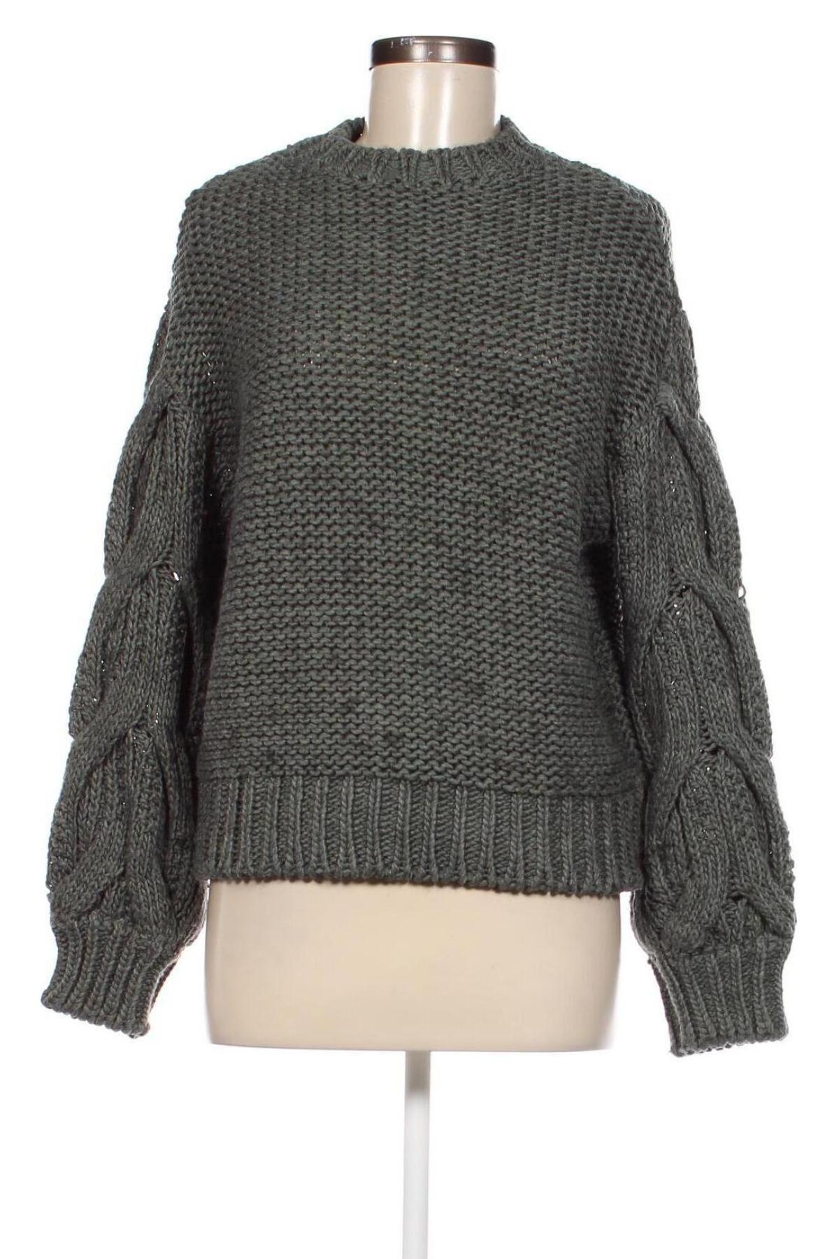 Дамски пуловер Guido Maria Kretschmer for About You, Размер S, Цвят Зелен, Цена 17,67 лв.