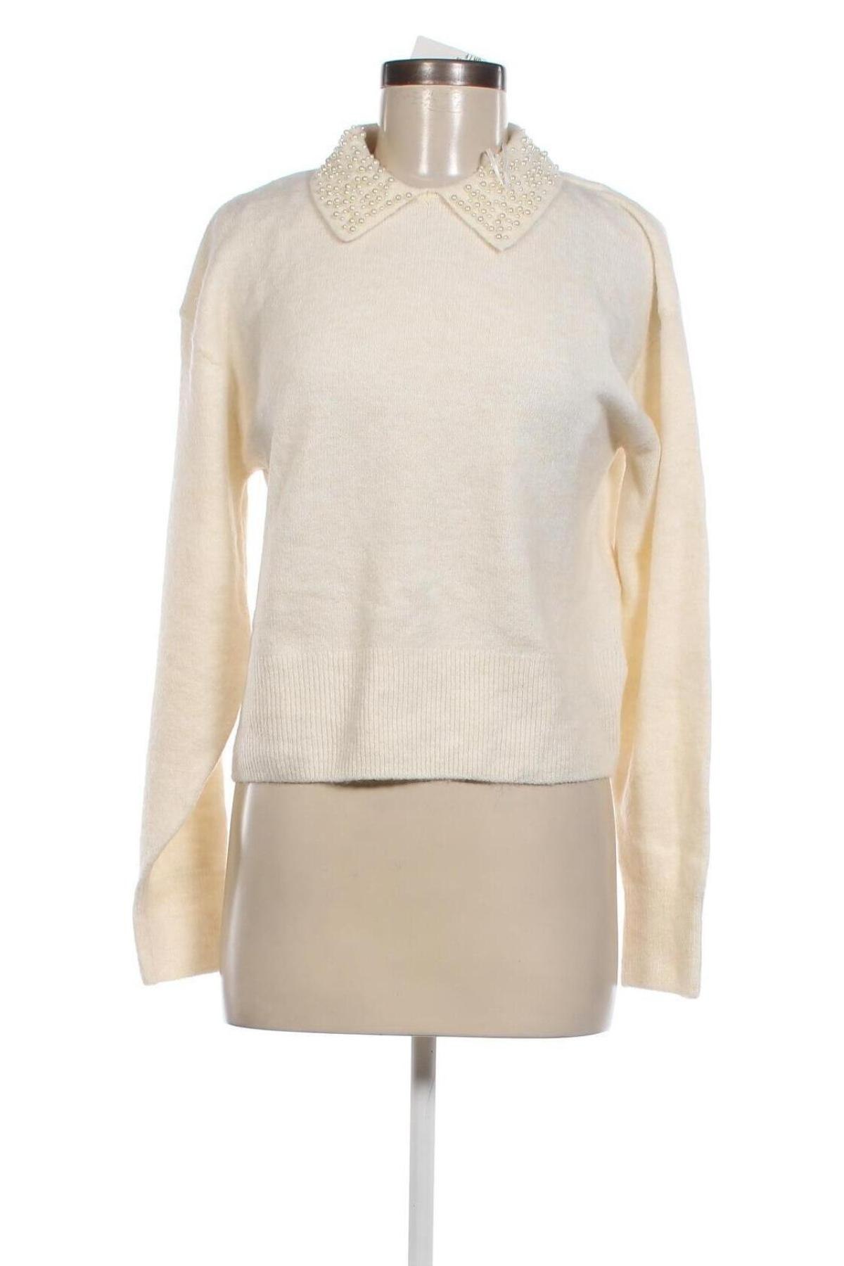 Дамски пуловер H&M, Размер XS, Цвят Бежов, Цена 46,00 лв.