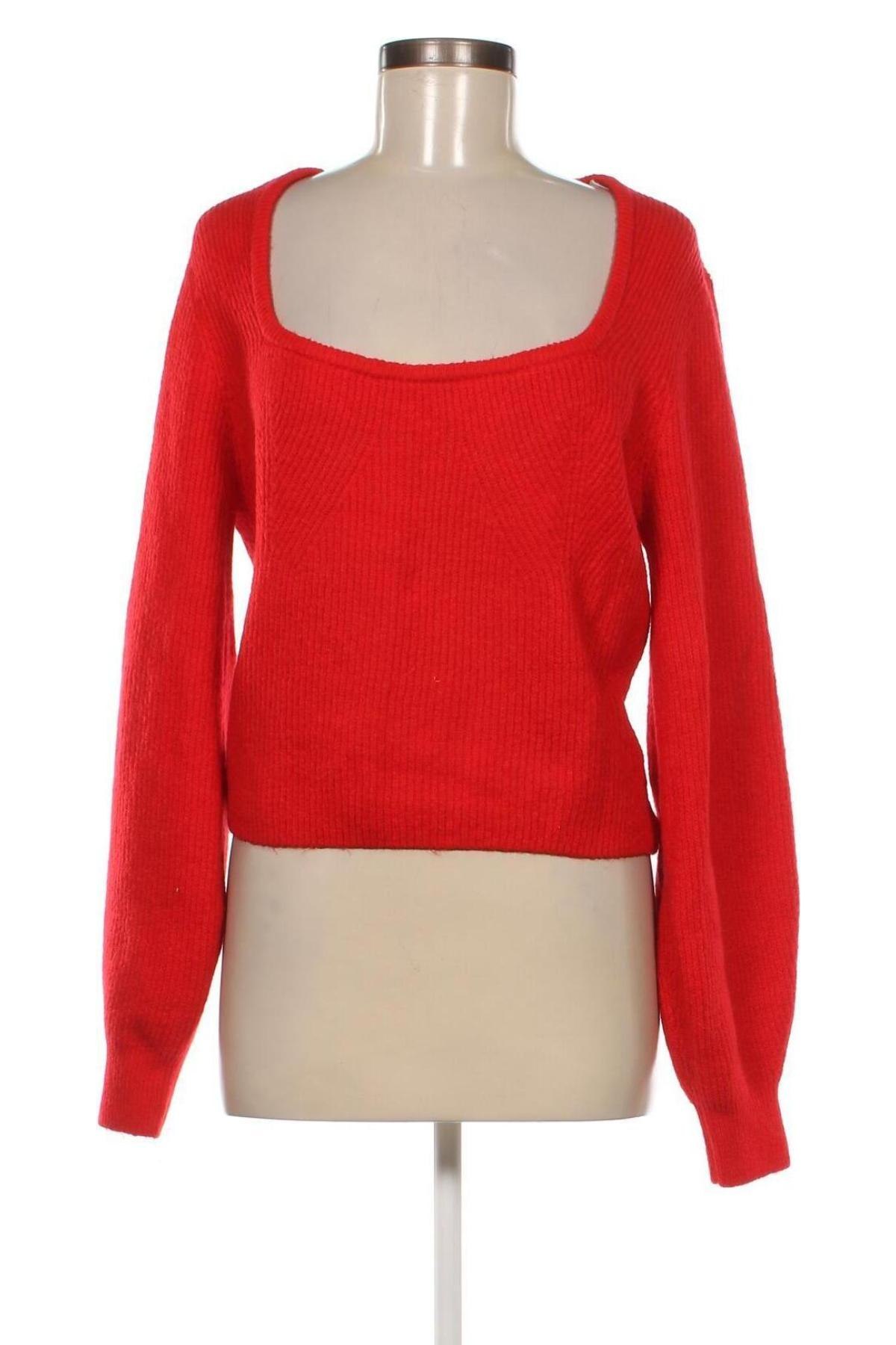 Damski sweter H&M, Rozmiar L, Kolor Czerwony, Cena 44,90 zł