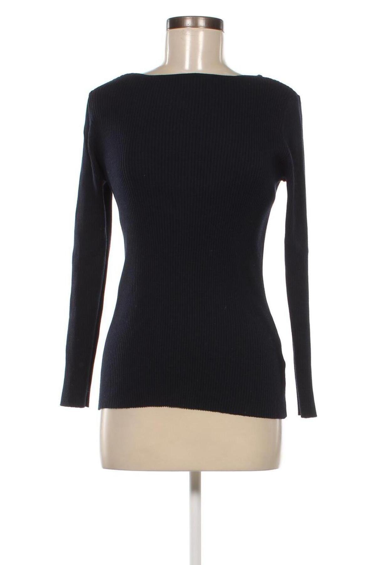 Дамски пуловер H&M, Размер L, Цвят Син, Цена 11,49 лв.