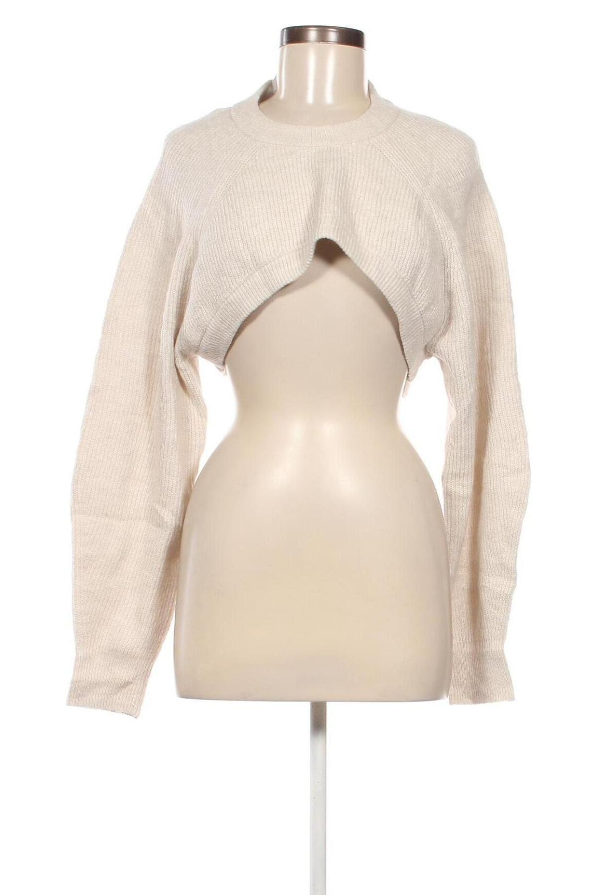 Damenpullover H&M, Größe L, Farbe Beige, Preis 5,65 €