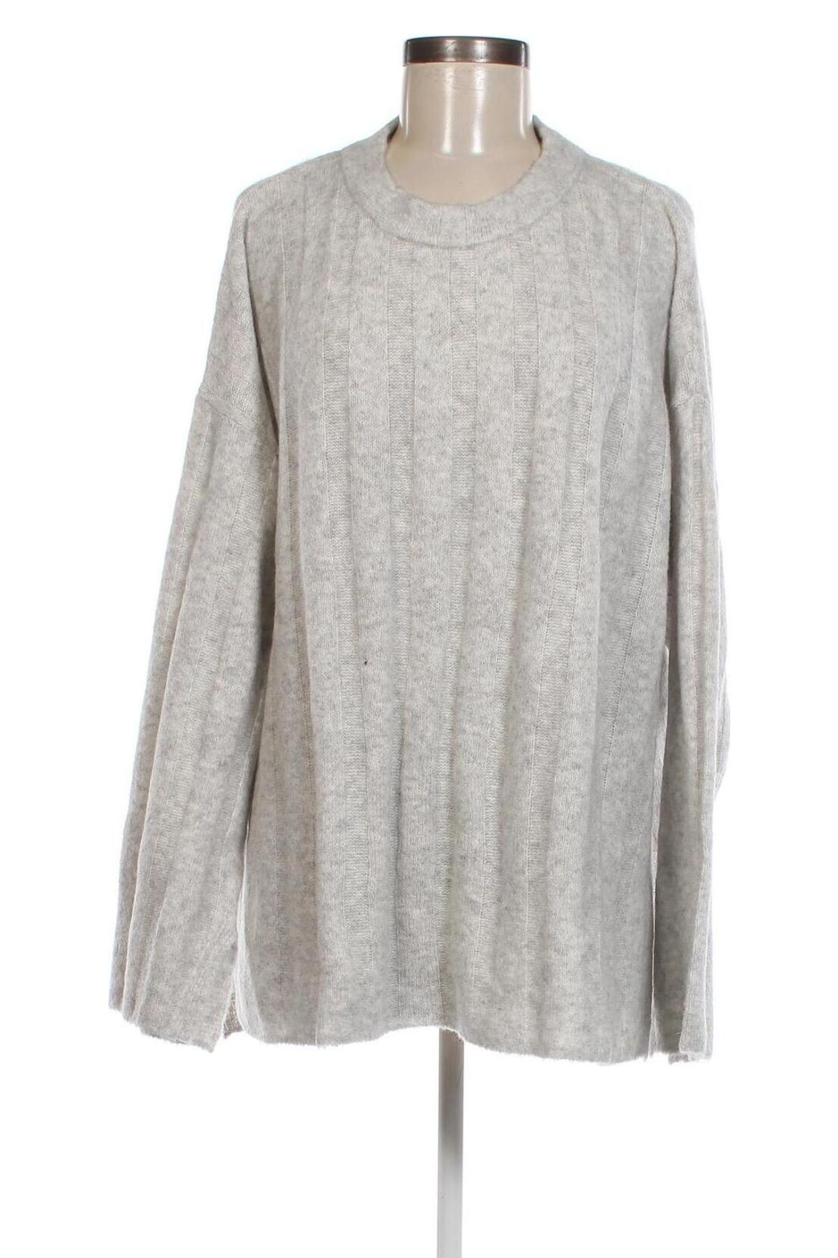 Damenpullover H&M, Größe L, Farbe Grau, Preis 15,00 €