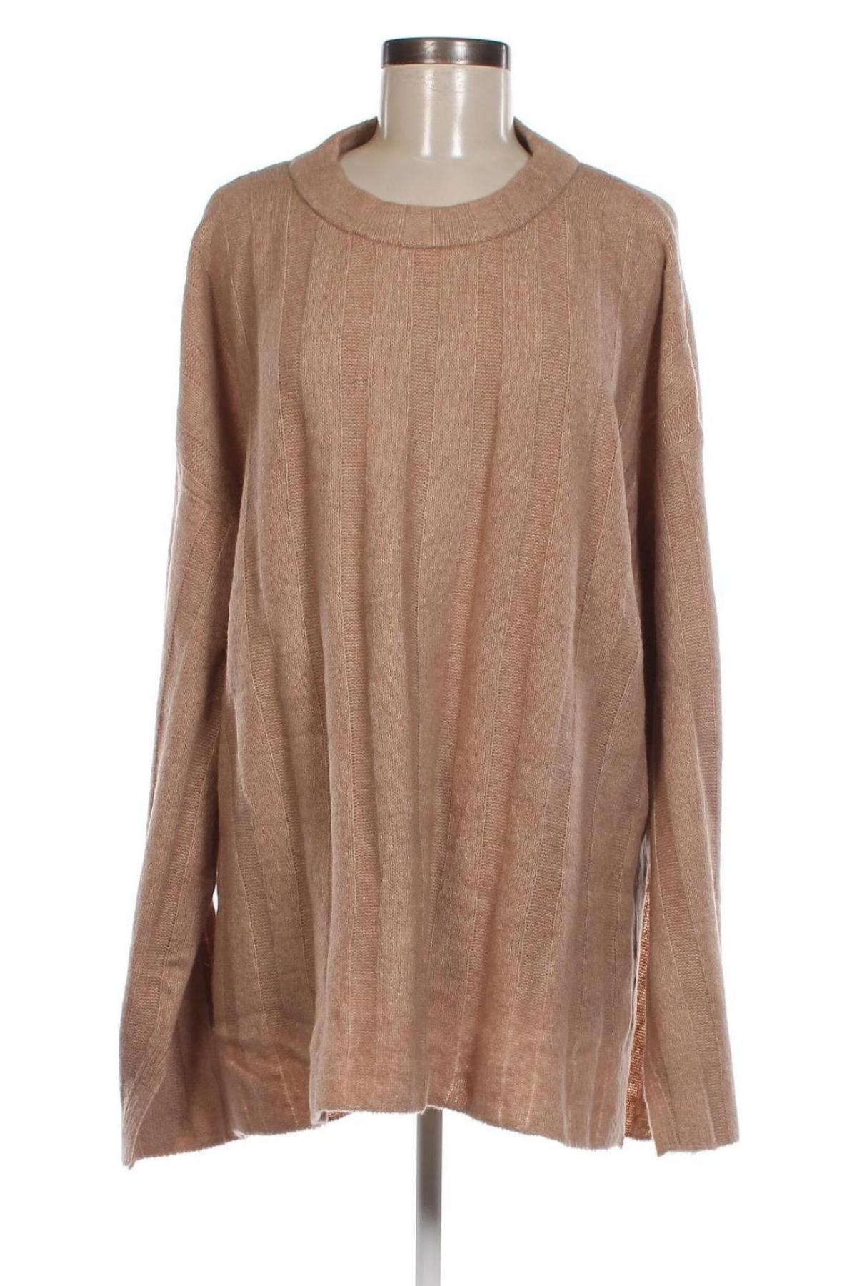 Дамски пуловер H&M, Размер L, Цвят Бежов, Цена 17,60 лв.