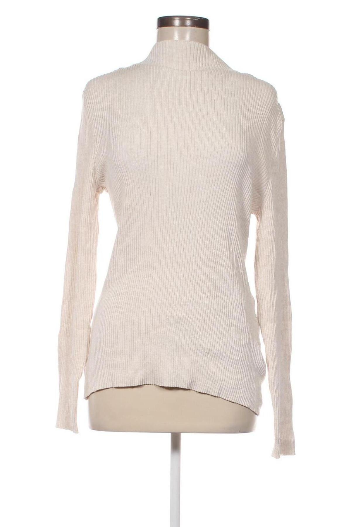 Дамски пуловер H&M, Размер L, Цвят Бежов, Цена 8,99 лв.