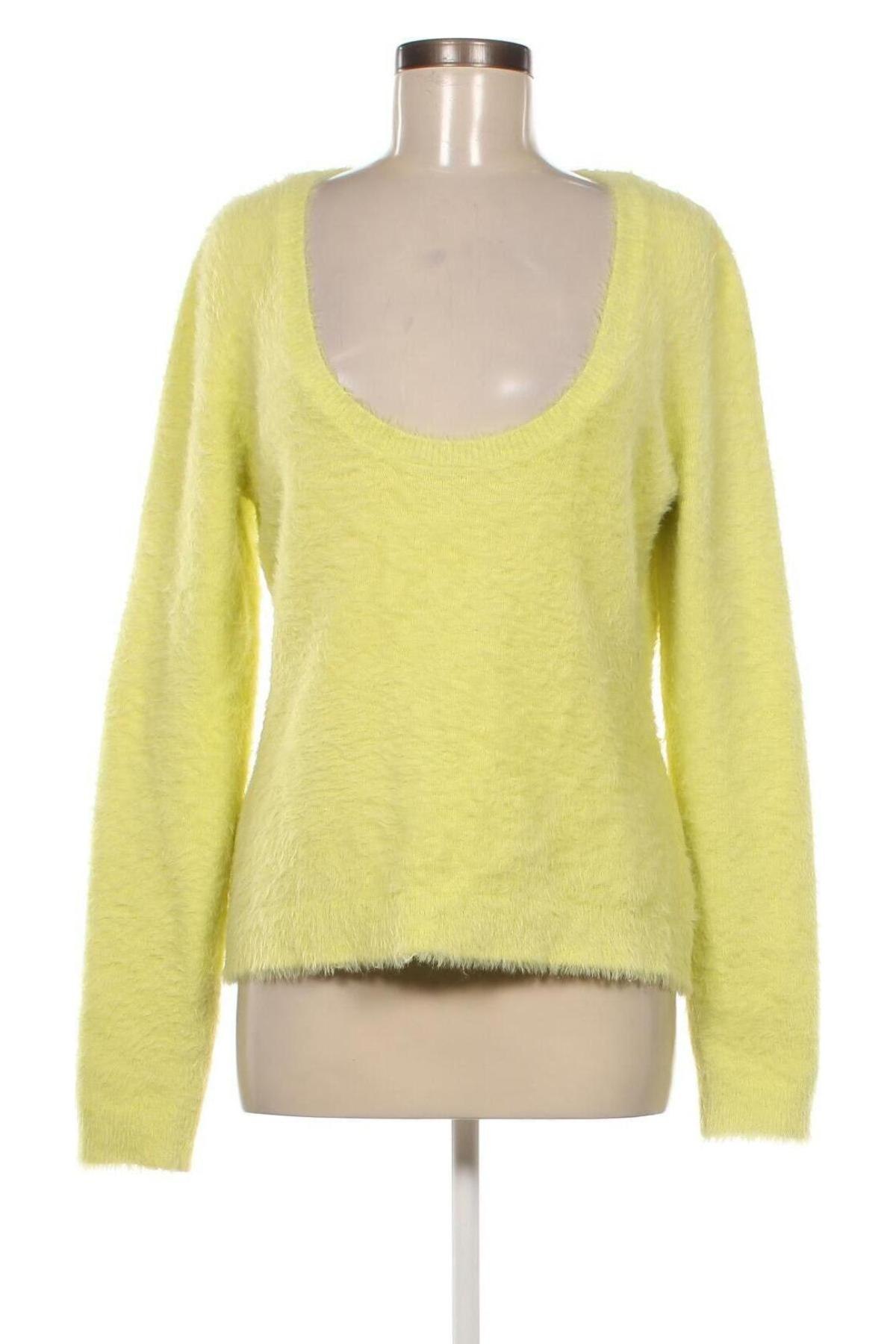 Γυναικείο πουλόβερ H&M, Μέγεθος L, Χρώμα Κίτρινο, Τιμή 5,68 €