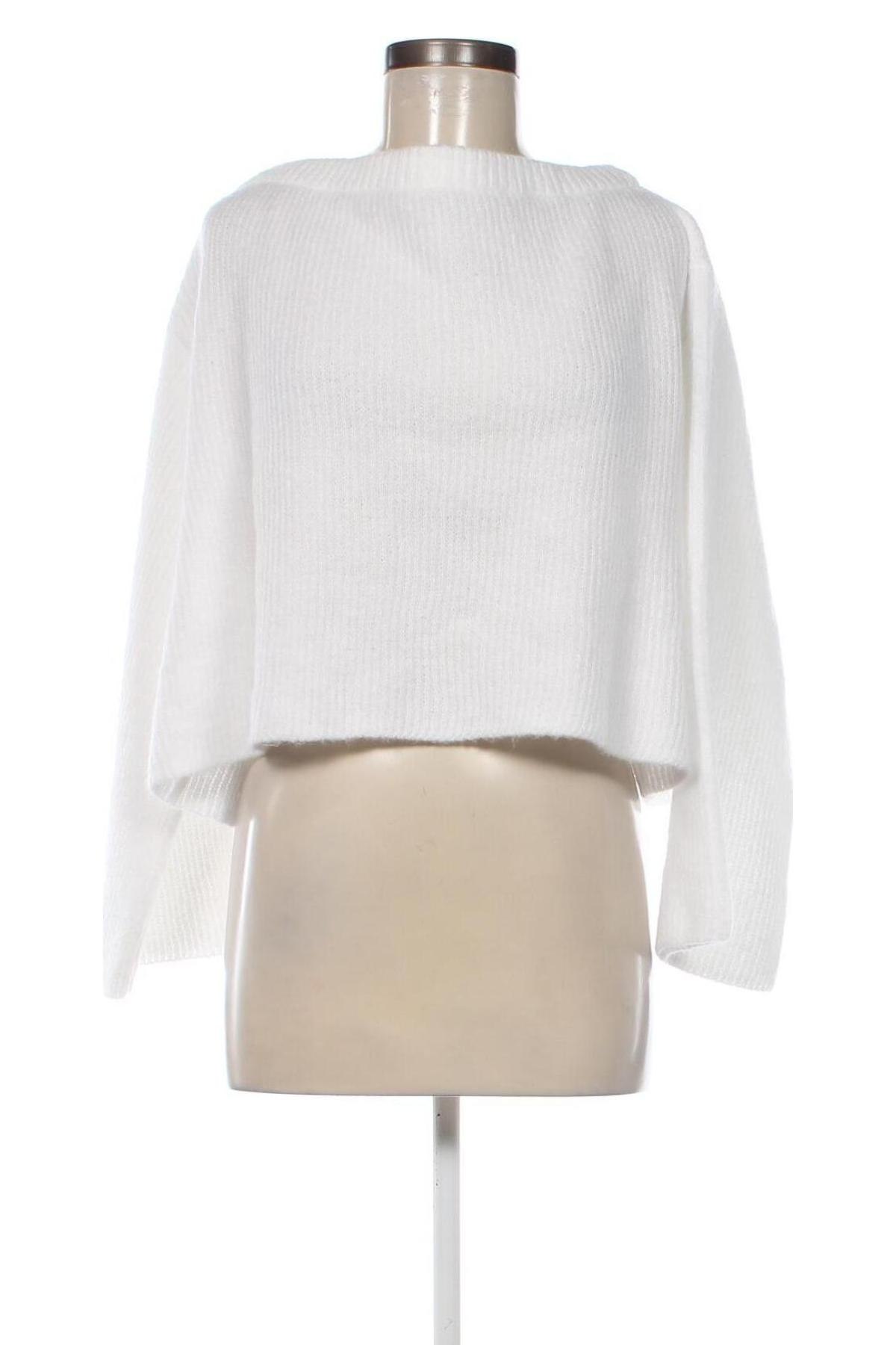 Γυναικείο πουλόβερ H&M Divided, Μέγεθος XL, Χρώμα Λευκό, Τιμή 10,61 €