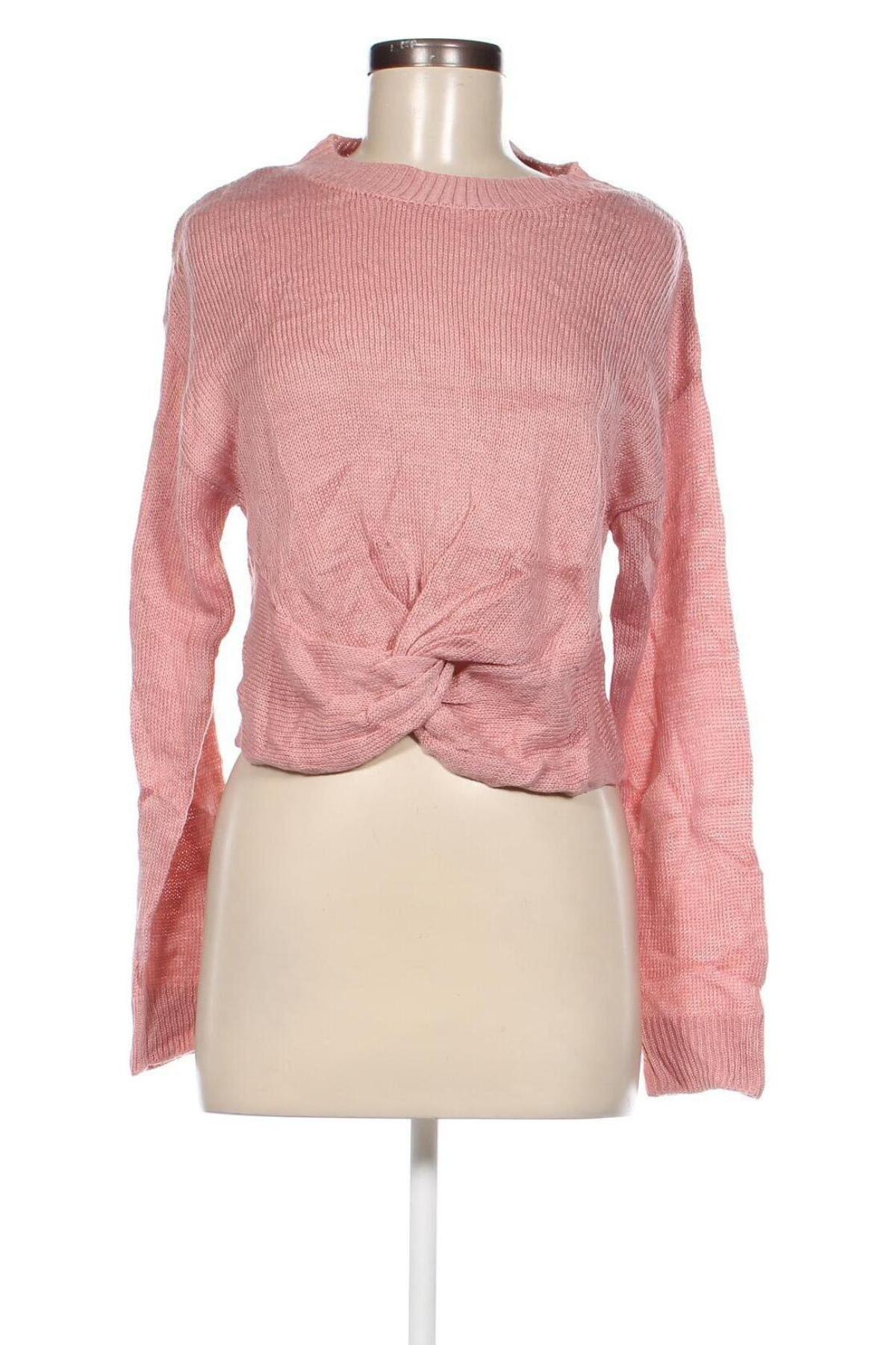 Дамски пуловер H&M Divided, Размер L, Цвят Розов, Цена 7,54 лв.
