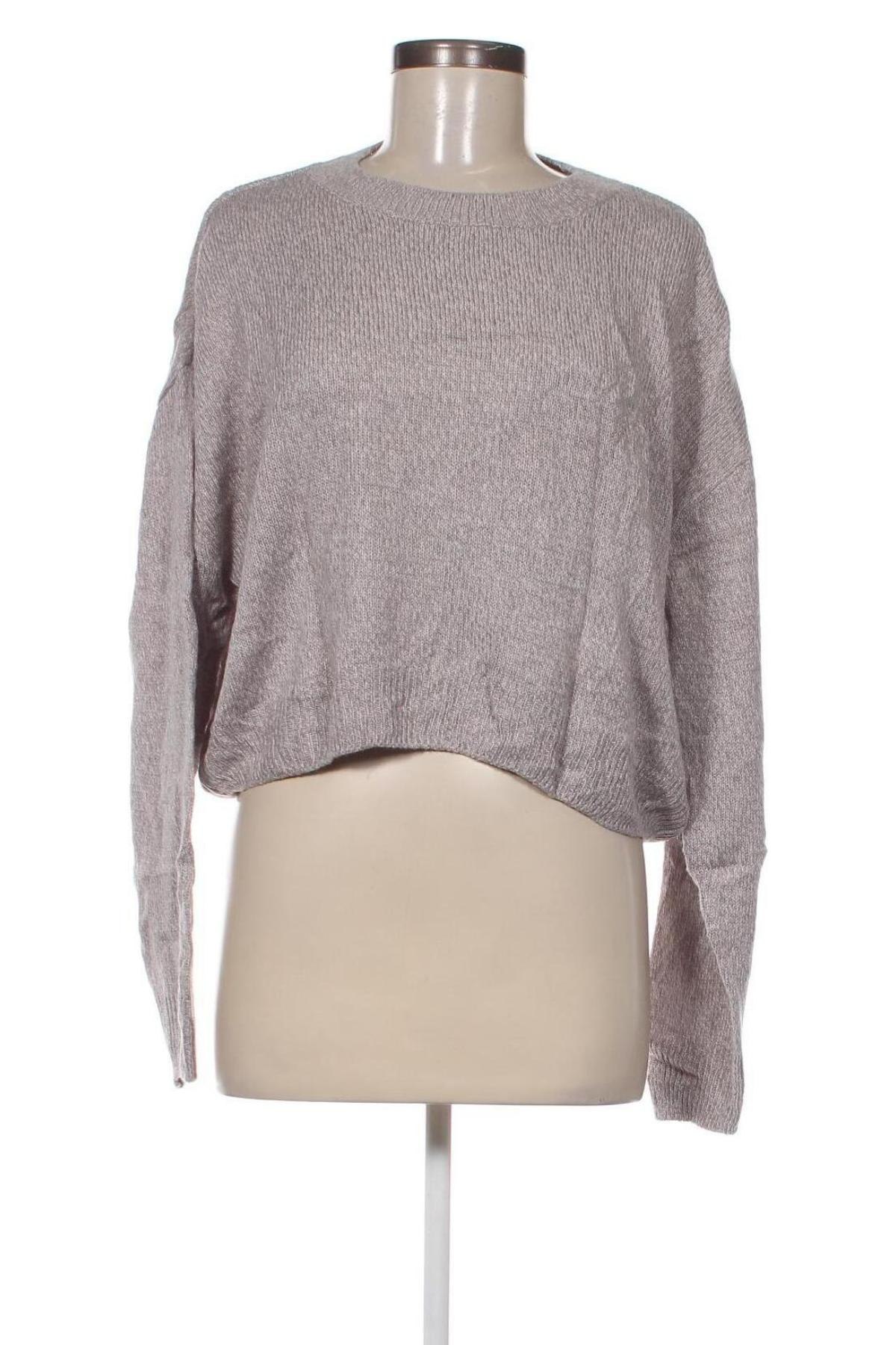 Дамски пуловер H&M Divided, Размер XL, Цвят Сив, Цена 11,89 лв.