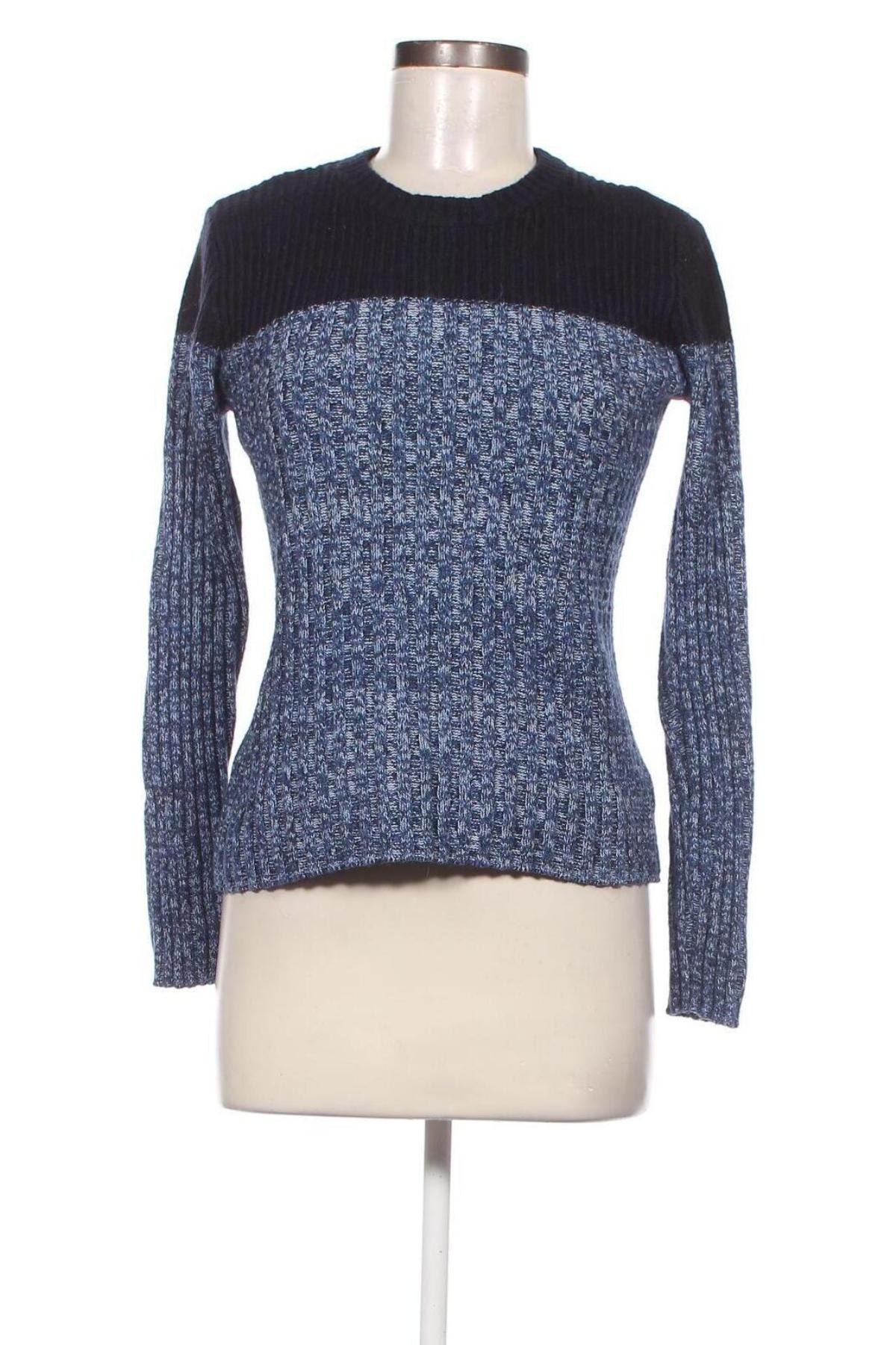 Дамски пуловер H&M L.O.G.G., Размер S, Цвят Син, Цена 14,99 лв.