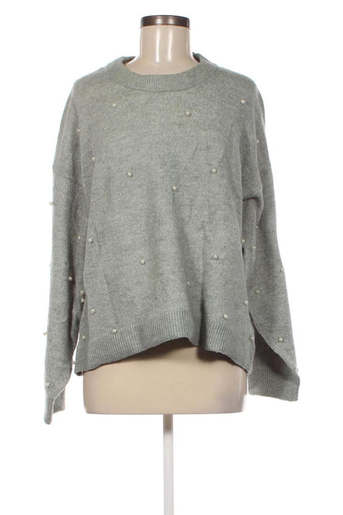 Γυναικείο πουλόβερ H&S, Μέγεθος M, Χρώμα Πράσινο, Τιμή 5,44 €