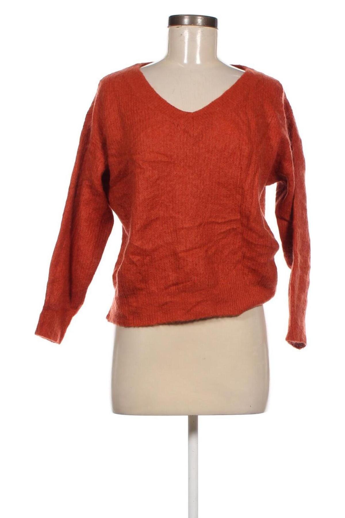 Γυναικείο πουλόβερ Happy 13, Μέγεθος M, Χρώμα Πορτοκαλί, Τιμή 4,82 €