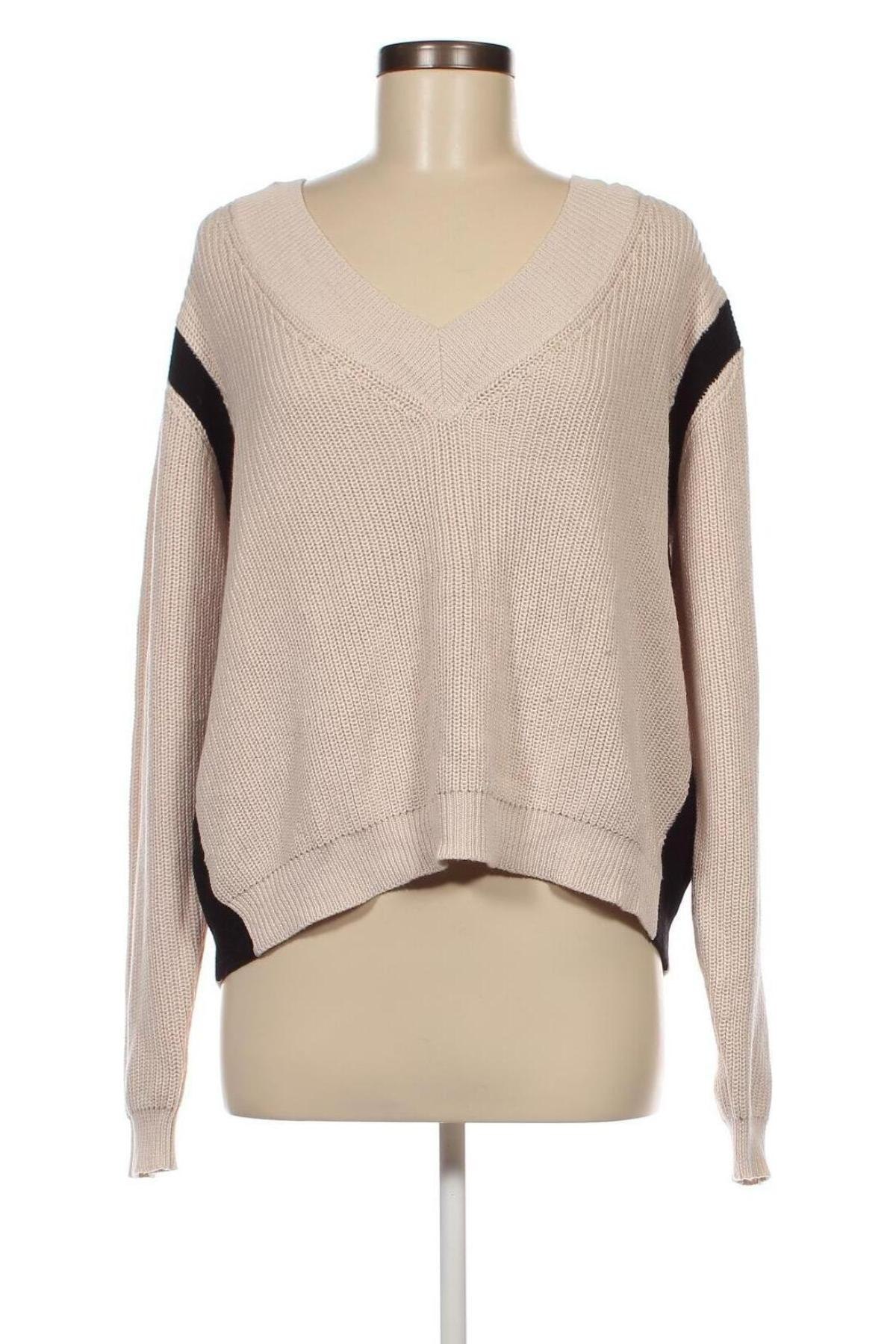 Γυναικείο πουλόβερ Ichi, Μέγεθος XL, Χρώμα  Μπέζ, Τιμή 5,58 €