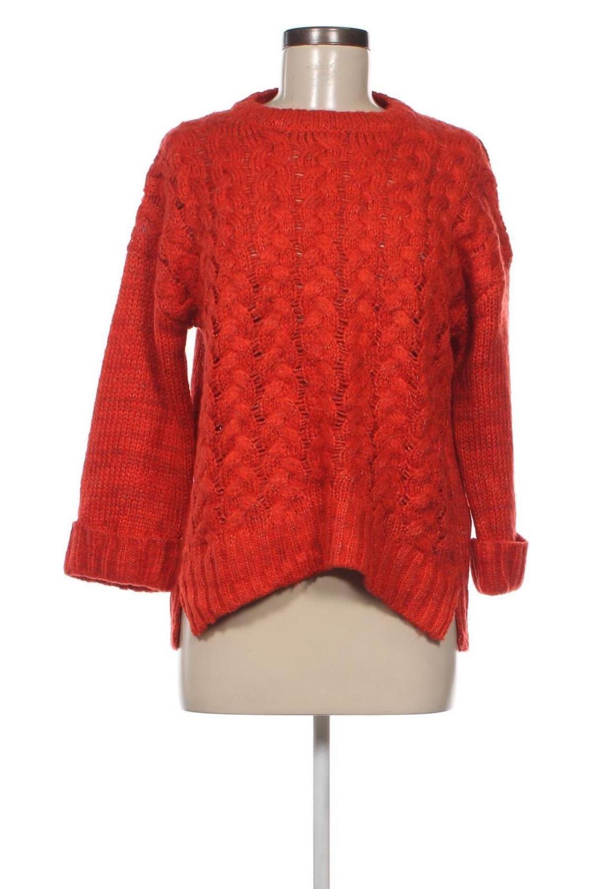 Дамски пуловер Janina, Размер M, Цвят Оранжев, Цена 8,41 лв.