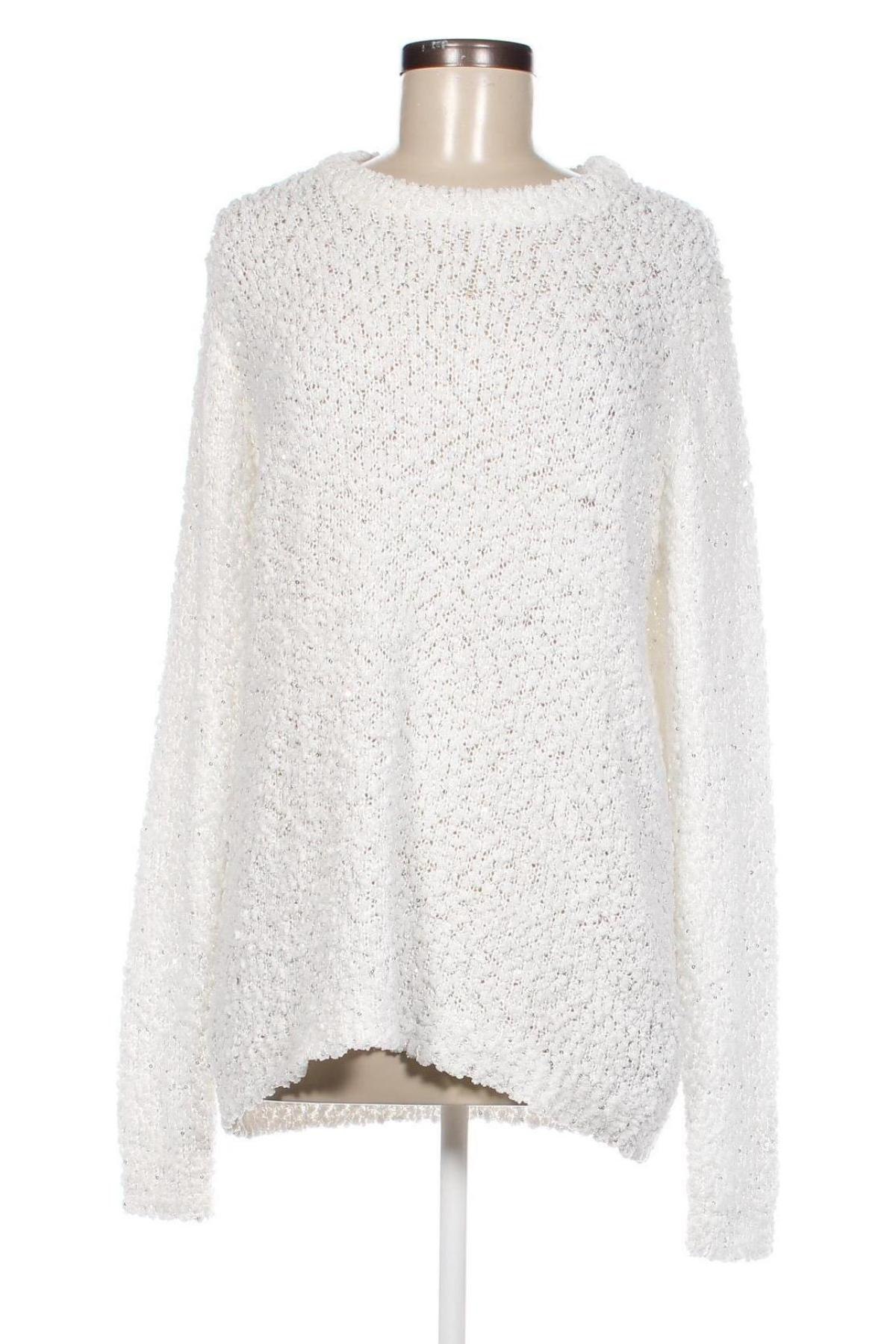 Дамски пуловер Janina, Размер XL, Цвят Бял, Цена 24,84 лв.